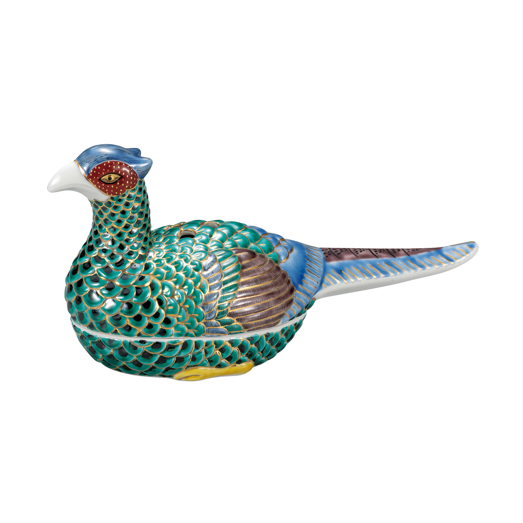 8.5号雉香炉・仁清風