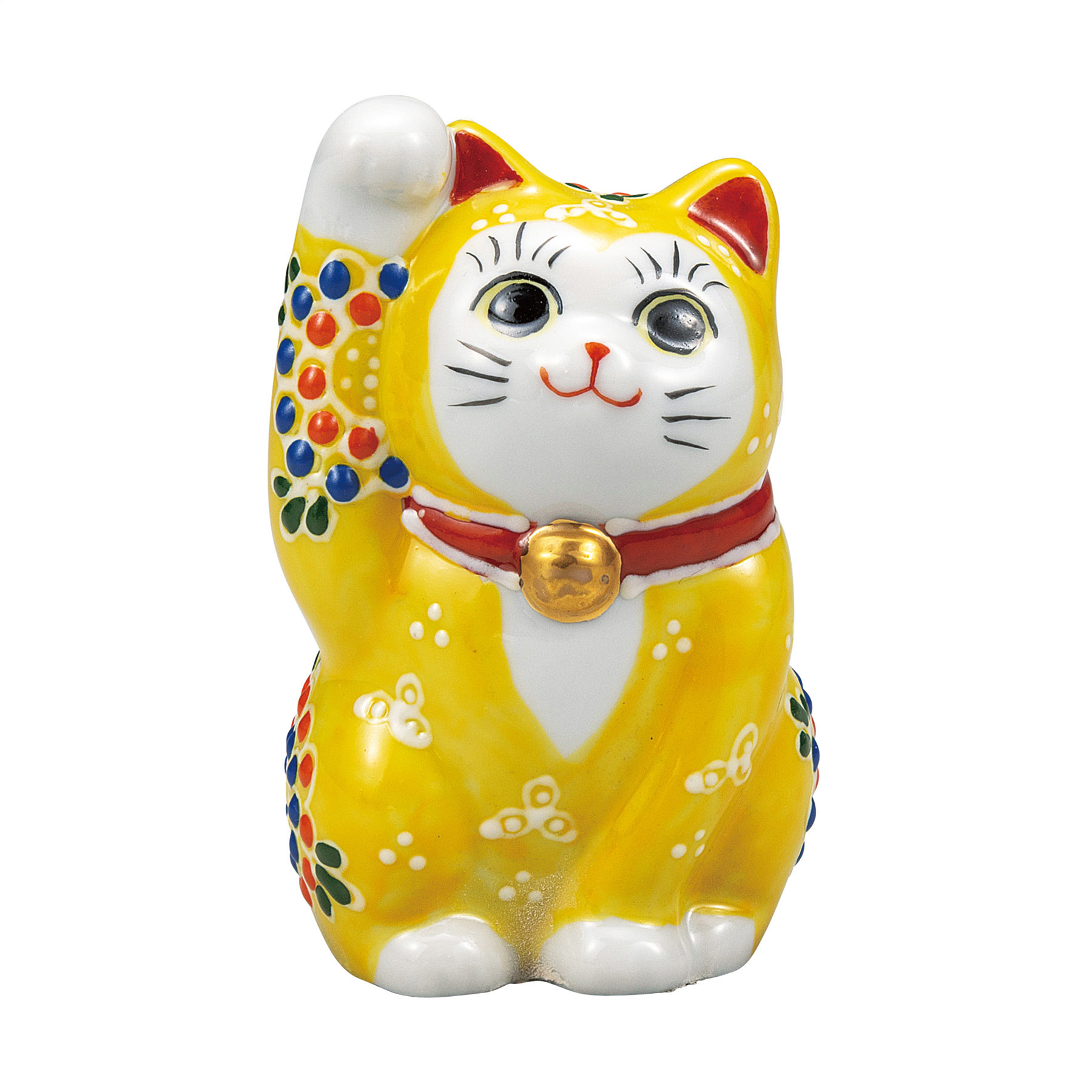 3号招き猫・黄盛