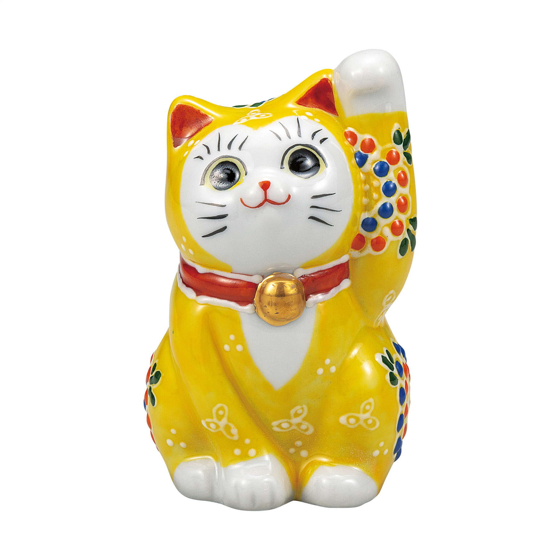 3号招き猫・黄盛