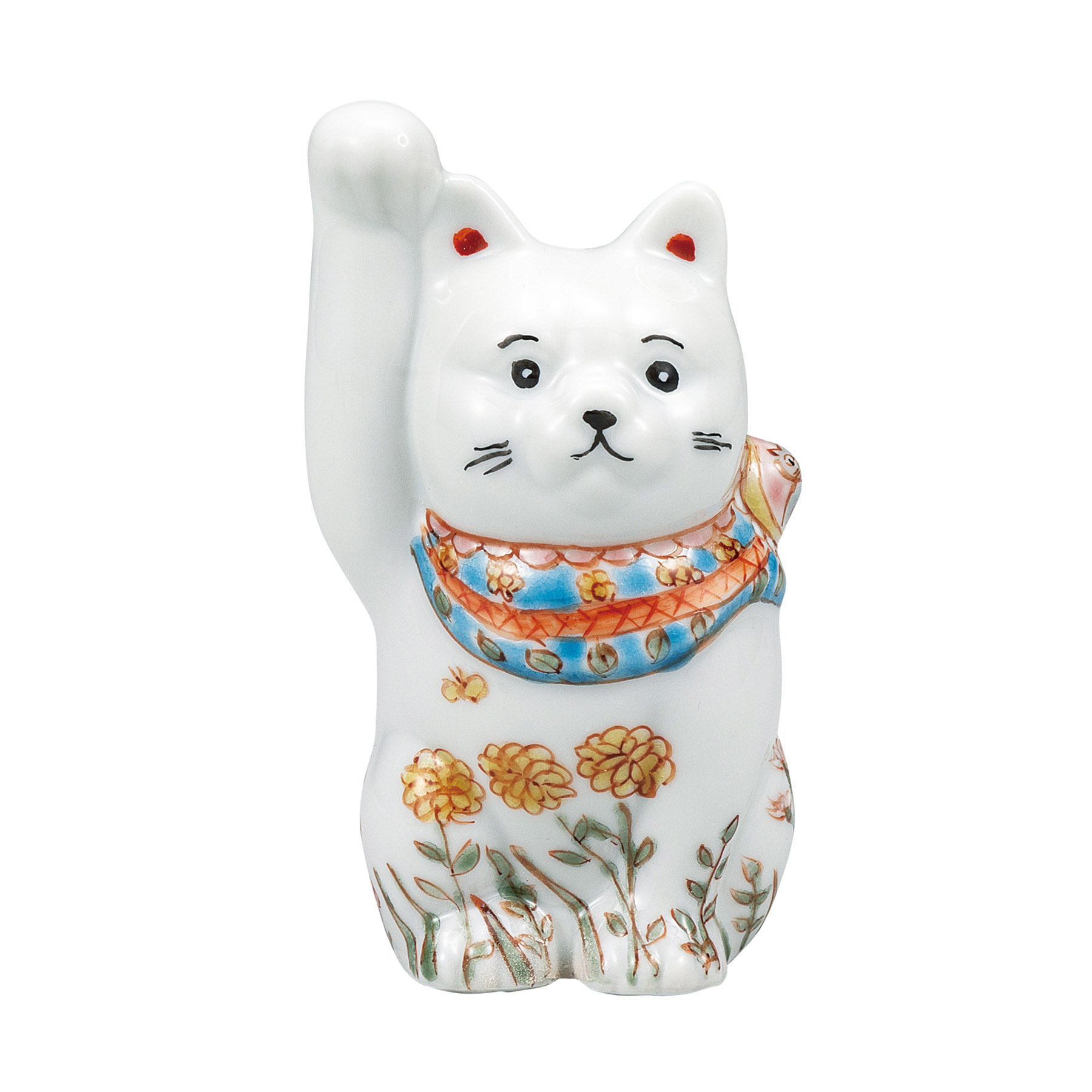 3号招き猫・お花畑