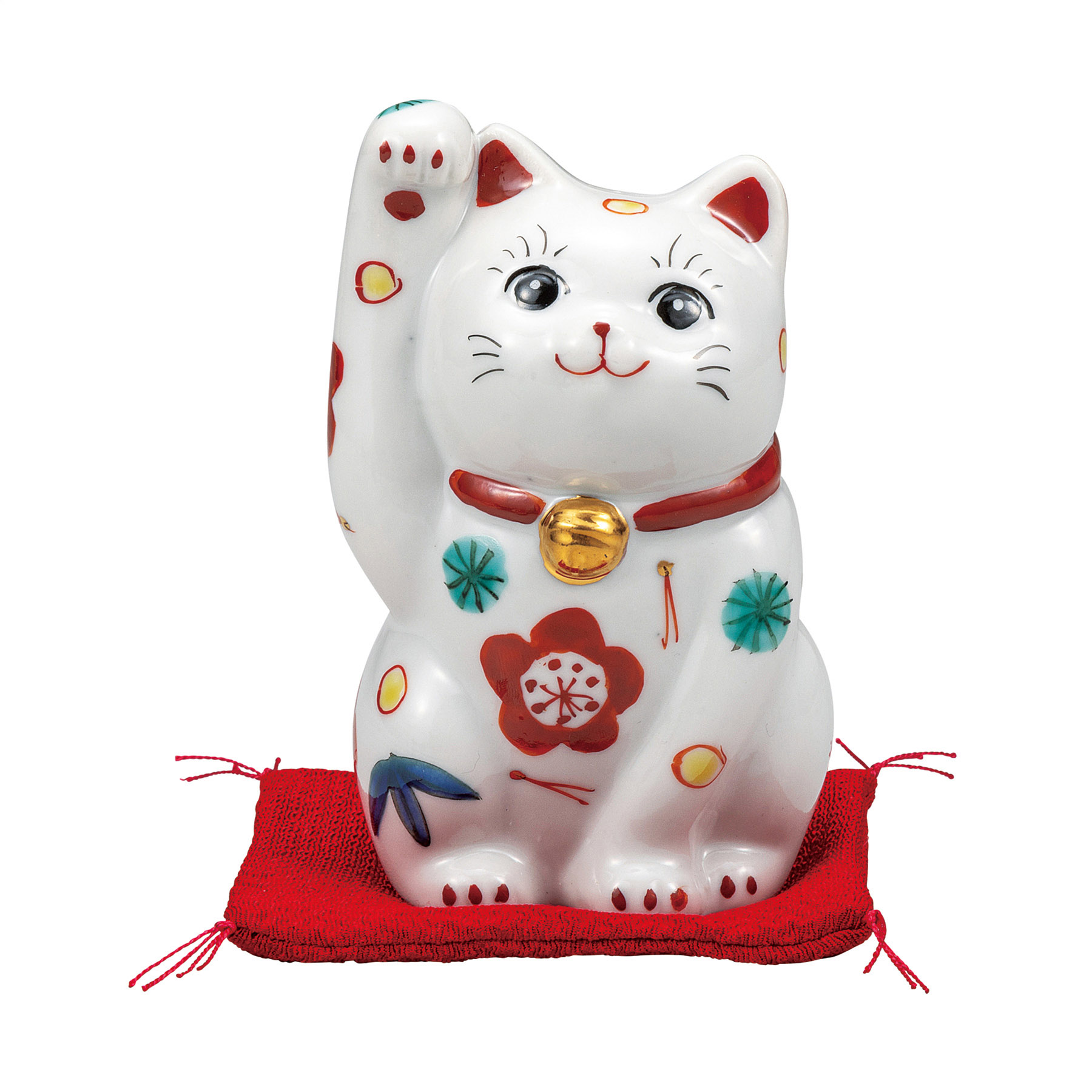 3.5号招き猫・松竹梅（布団付）