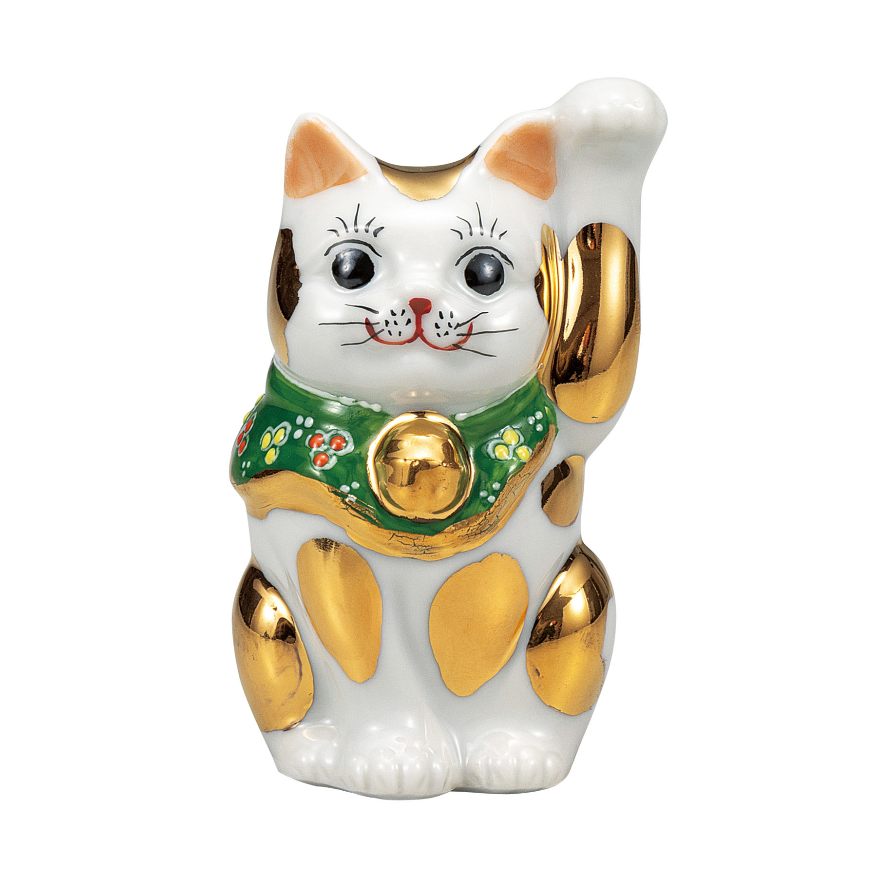 2.8号招き猫・金ブチ