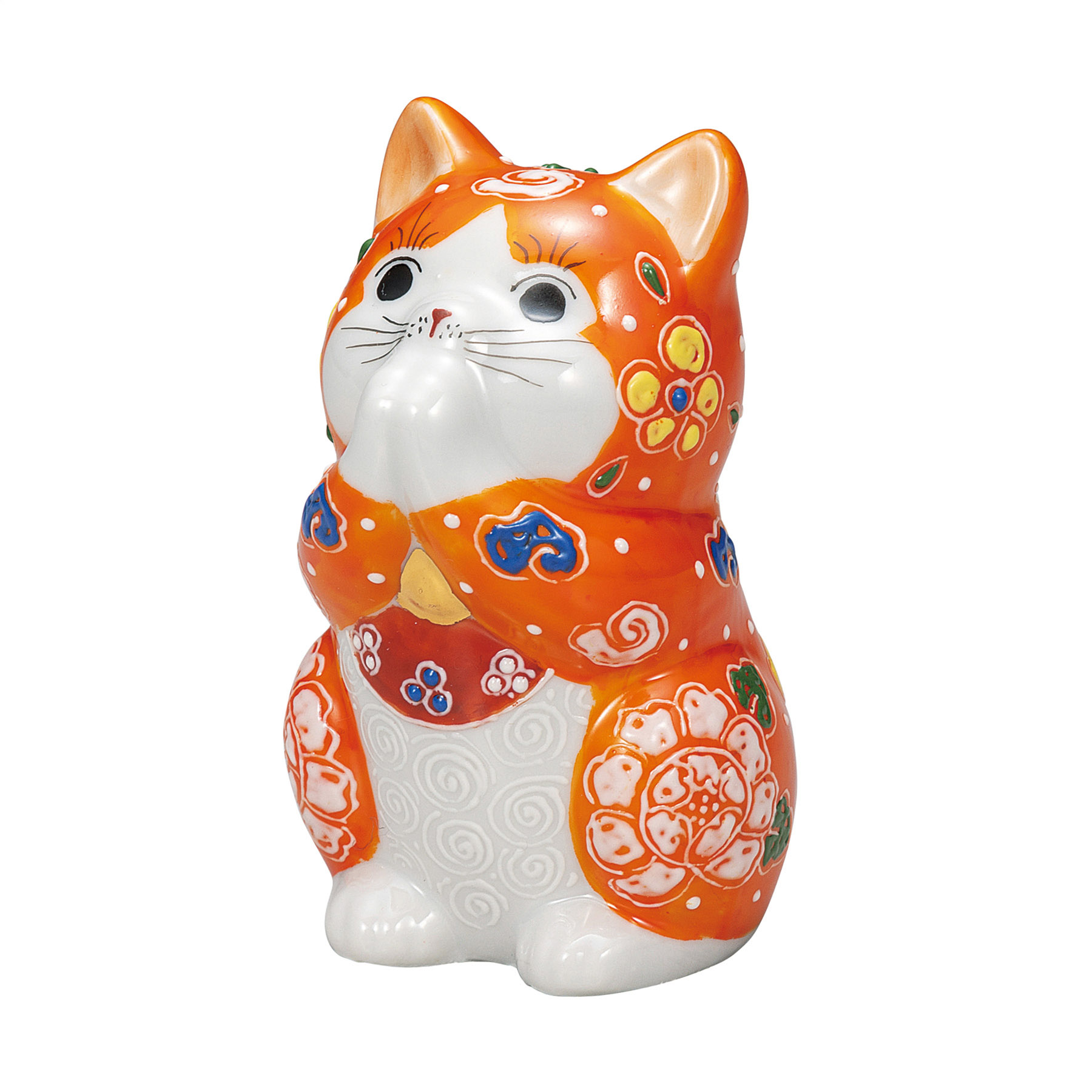 3.2号お祈り猫・だいだい盛