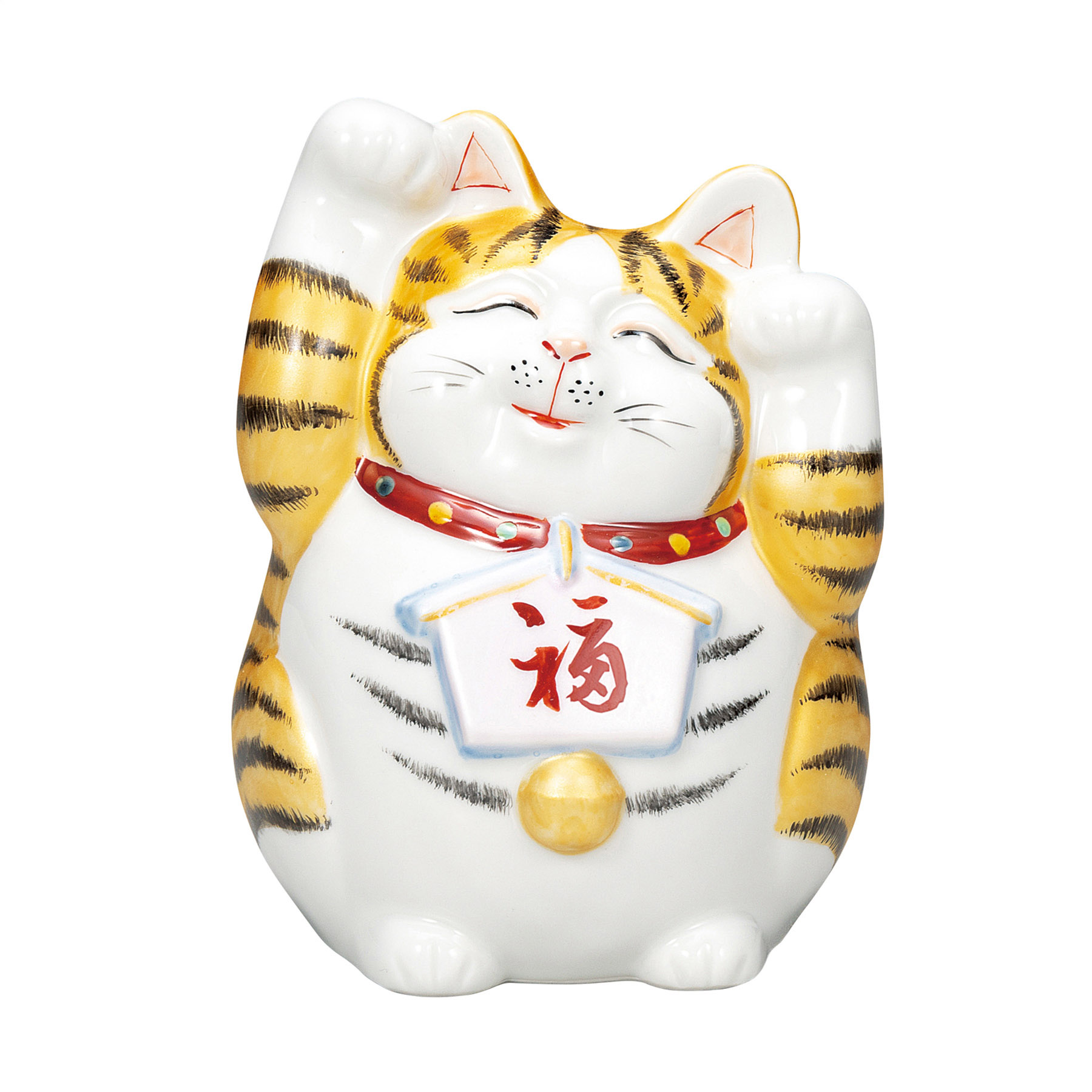 4.5号絵馬招き猫・金彩