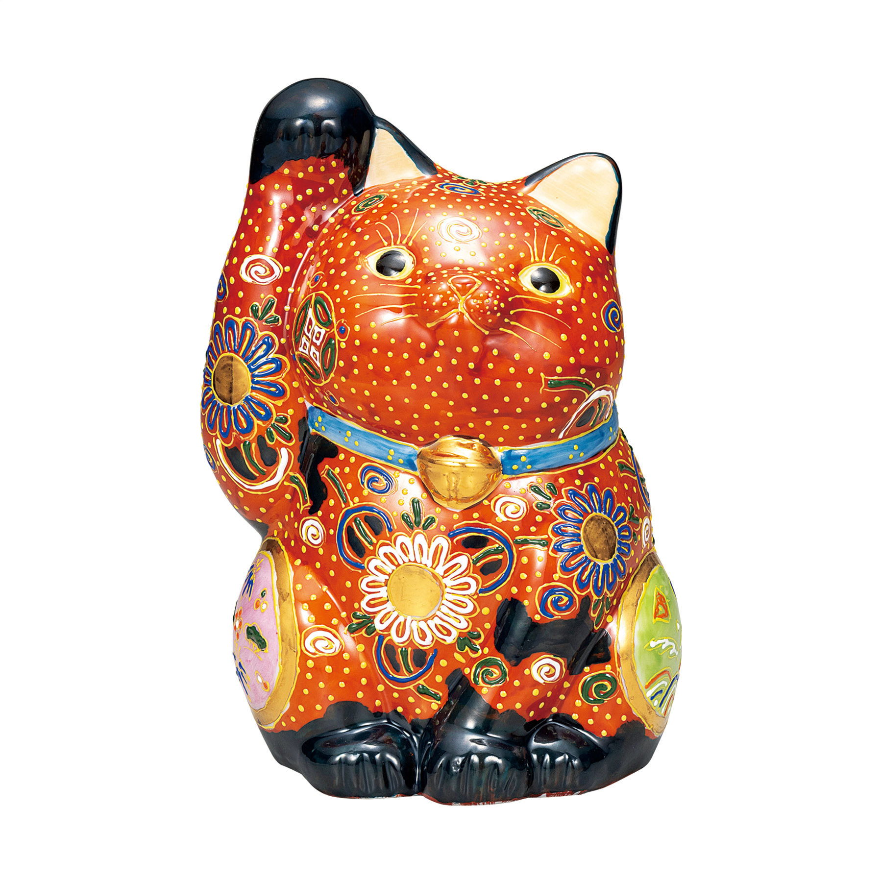 7号招き猫・茶盛