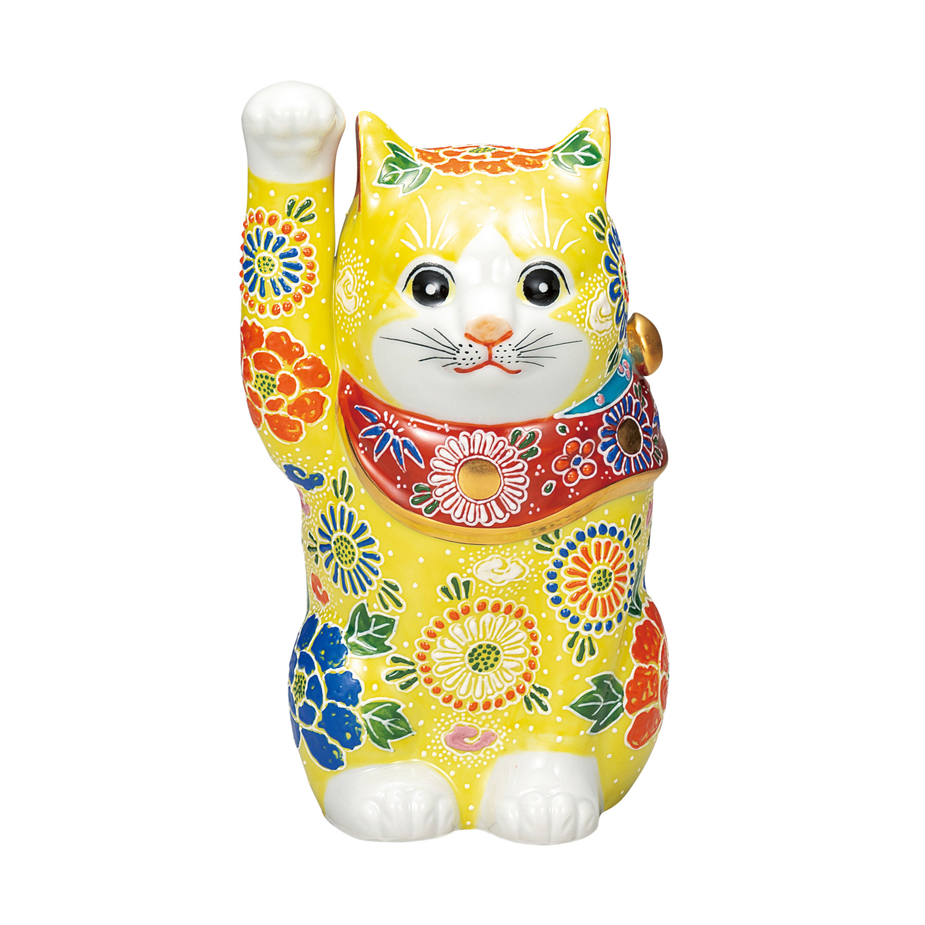 7号招き猫・黄盛