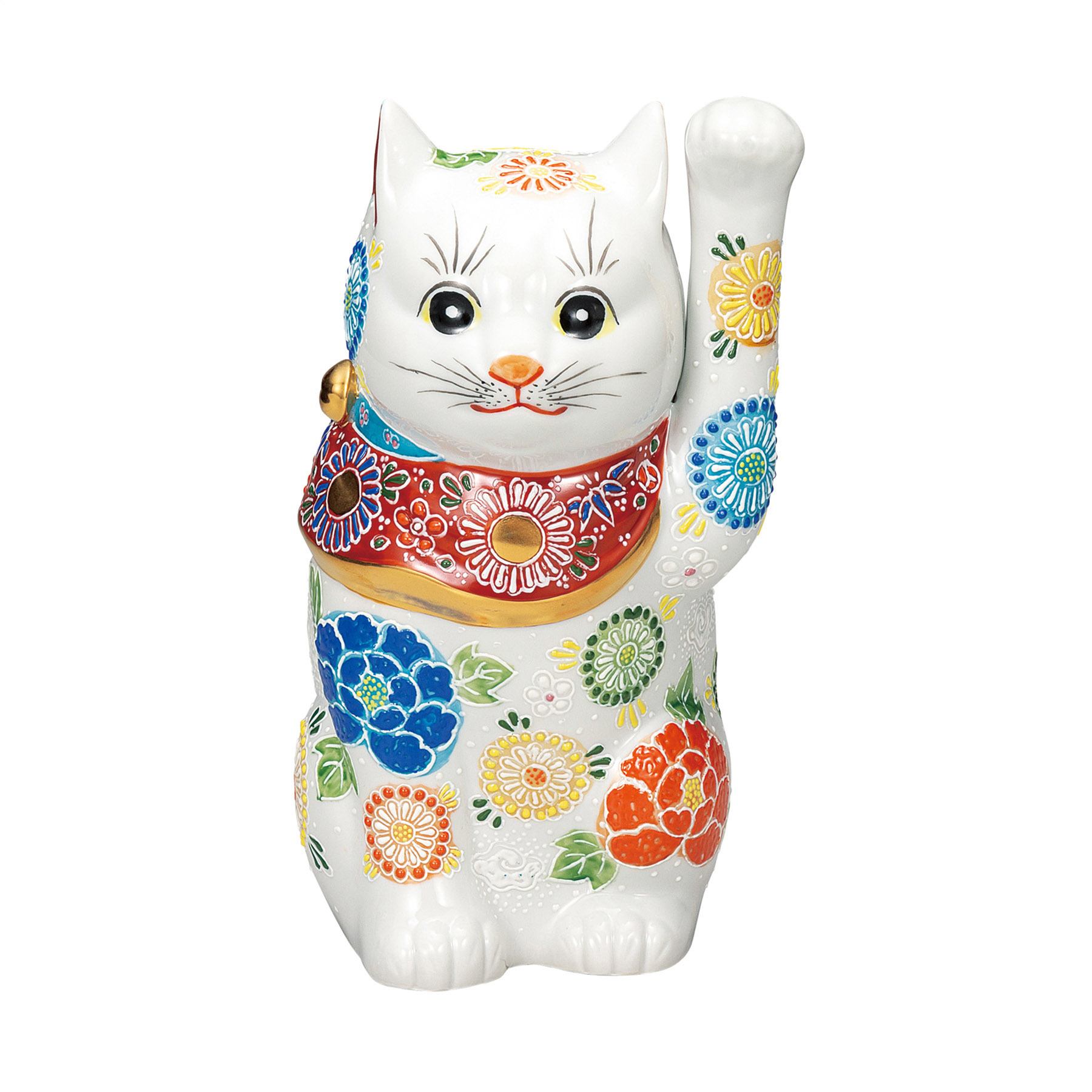 8.5号招き猫・白盛