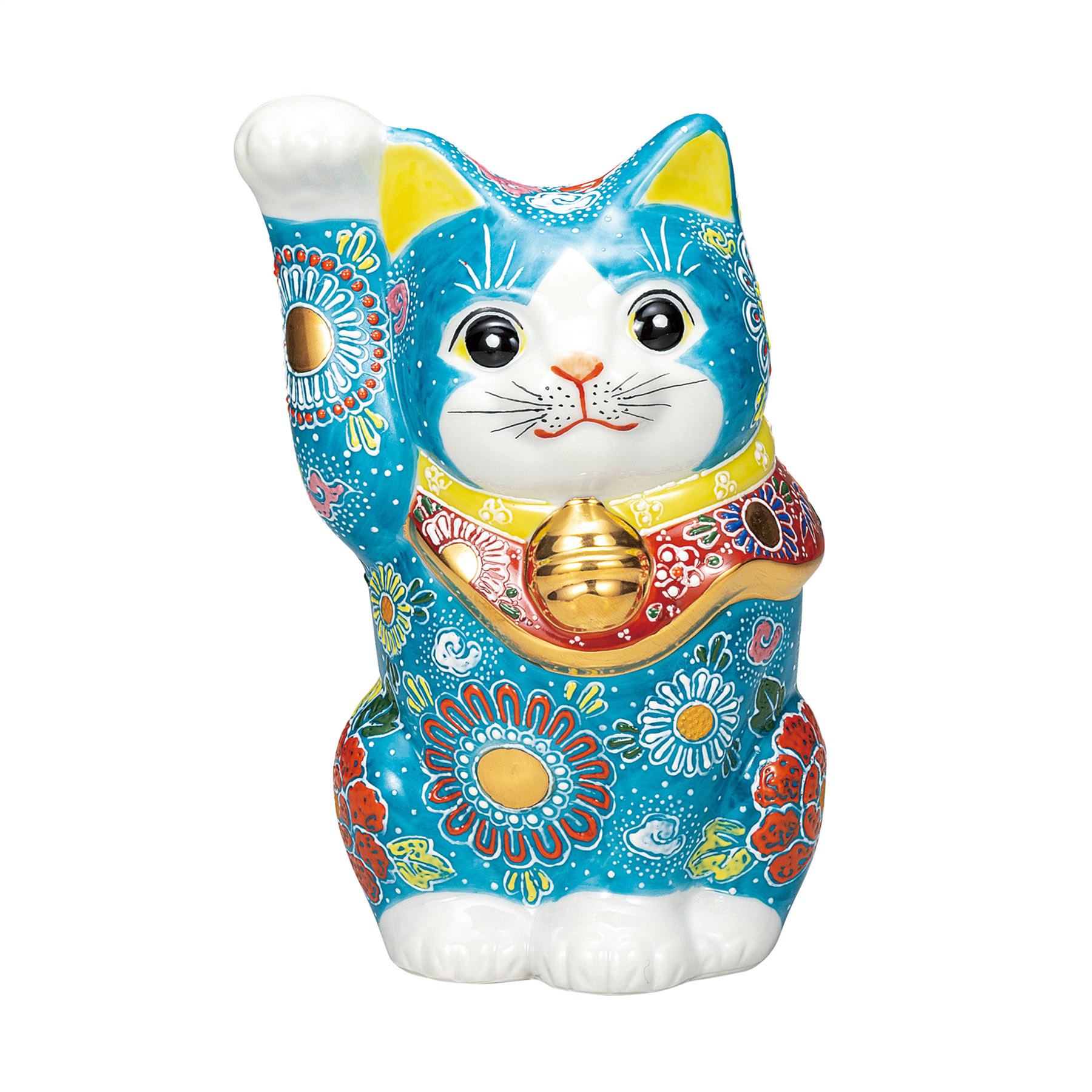 8号招き猫・深青盛