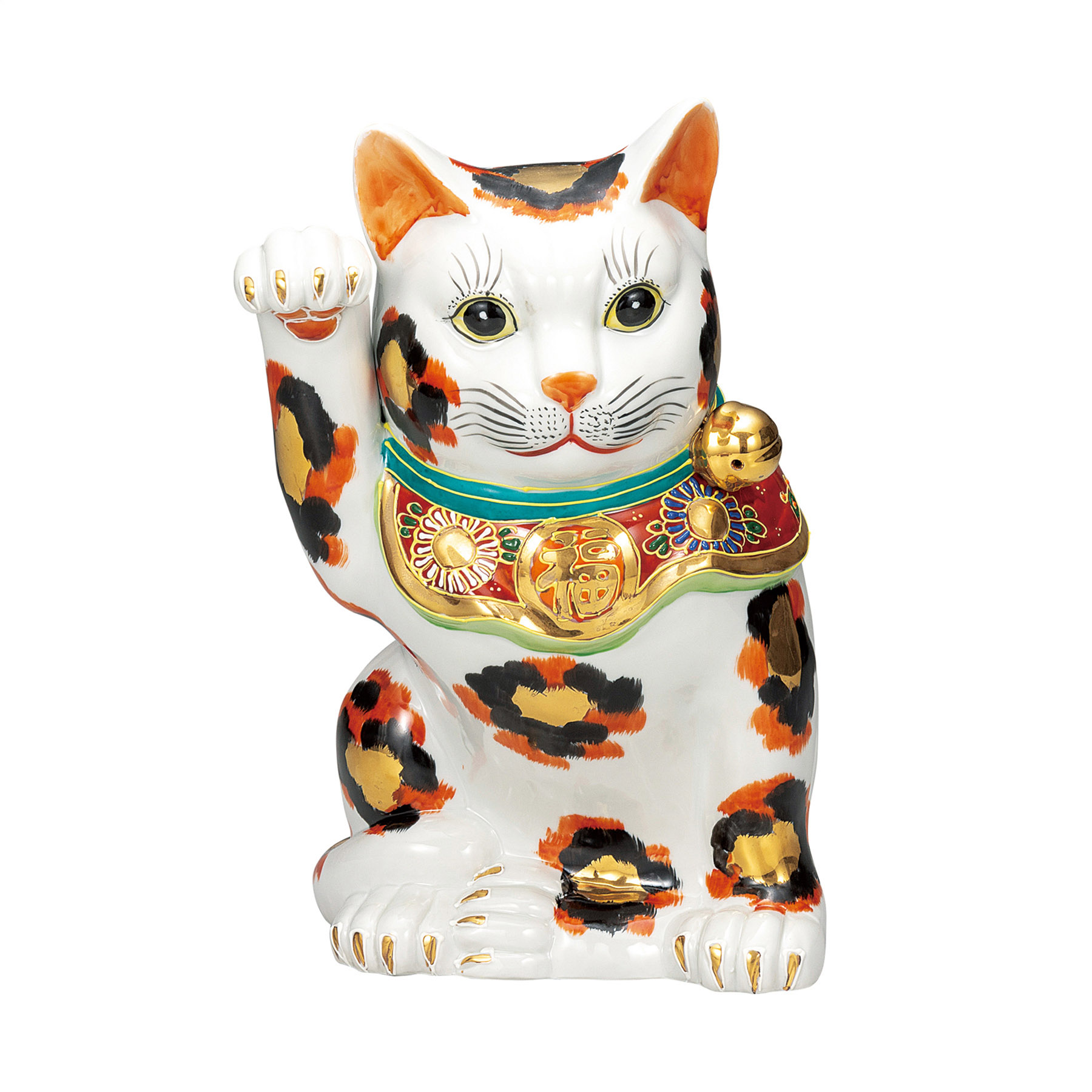 10号招き猫・金三毛