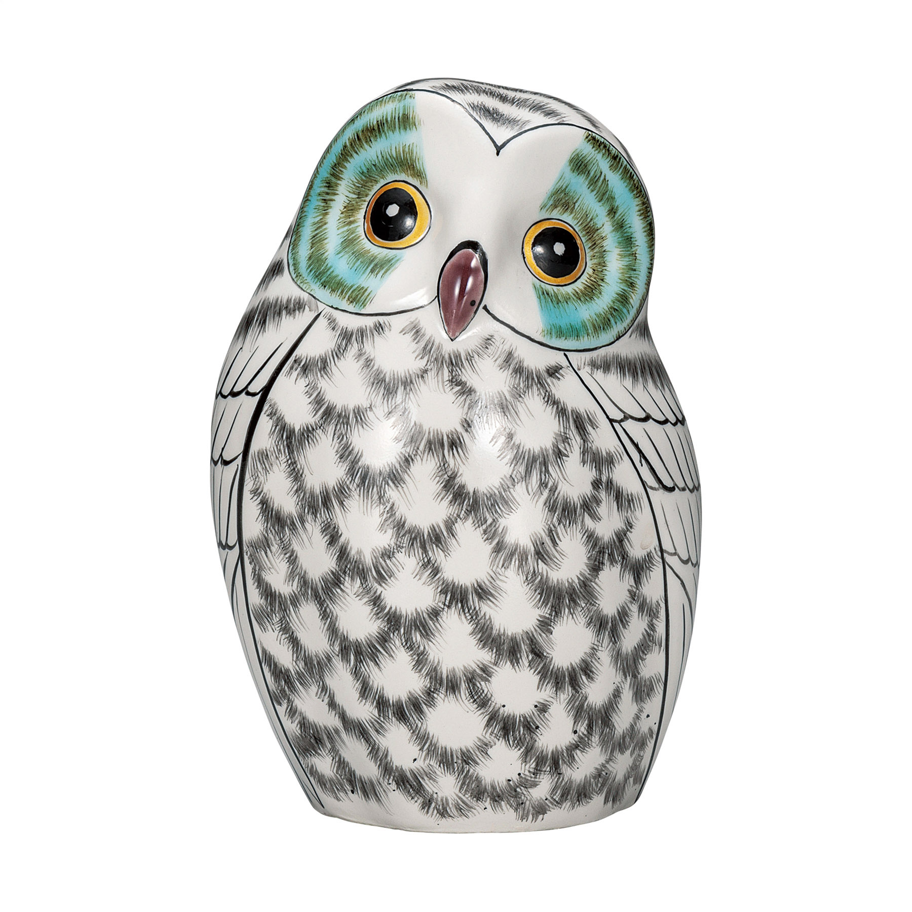 6号ふくろう・白