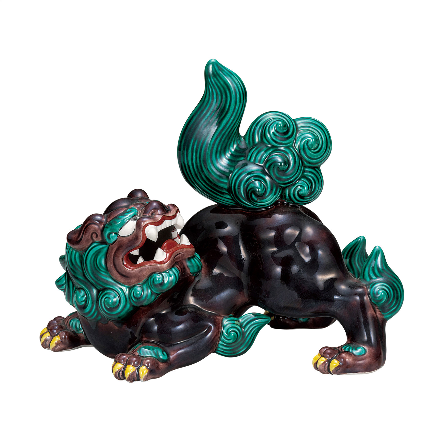 9号月見獅子・交趾