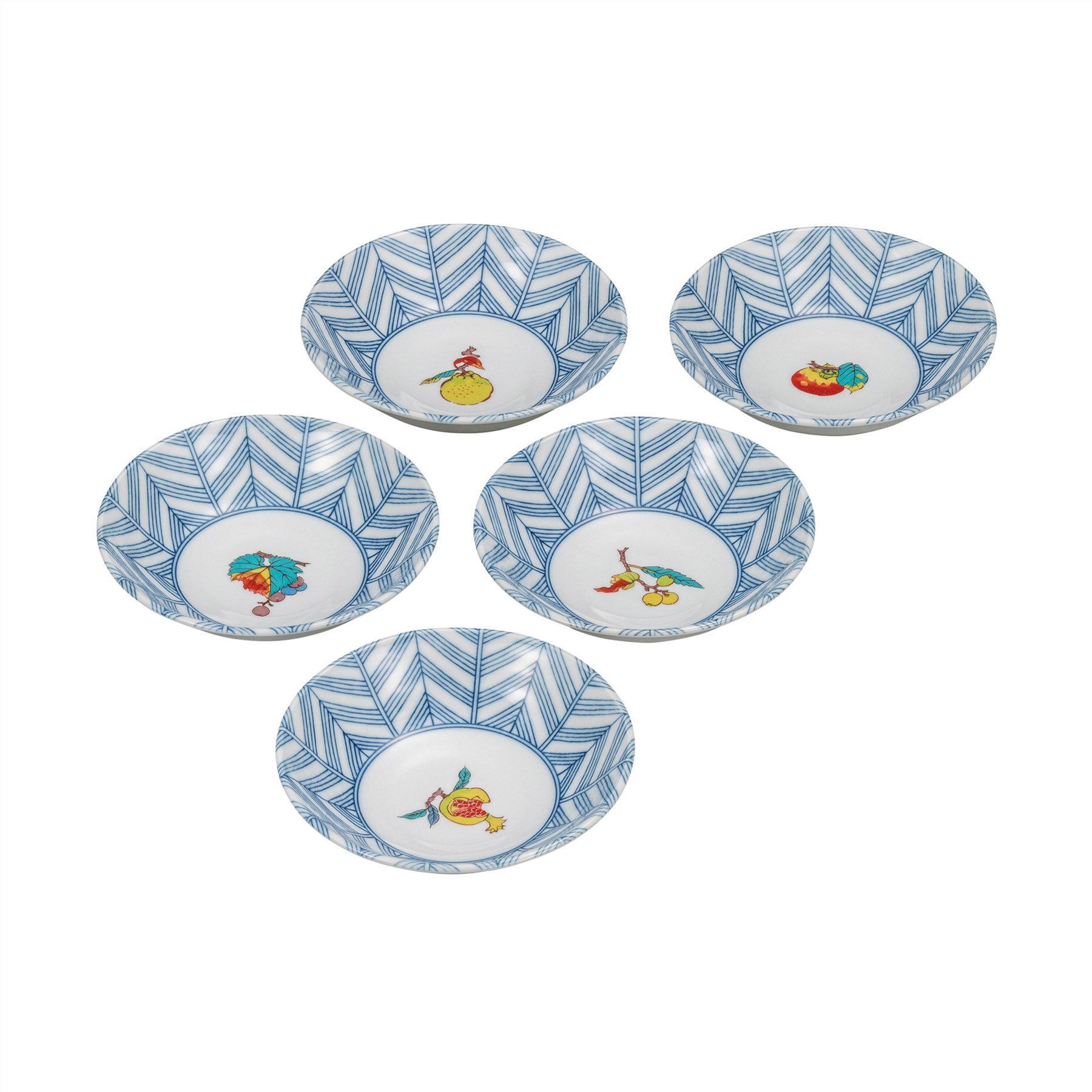 4.5号小鉢揃・果実文