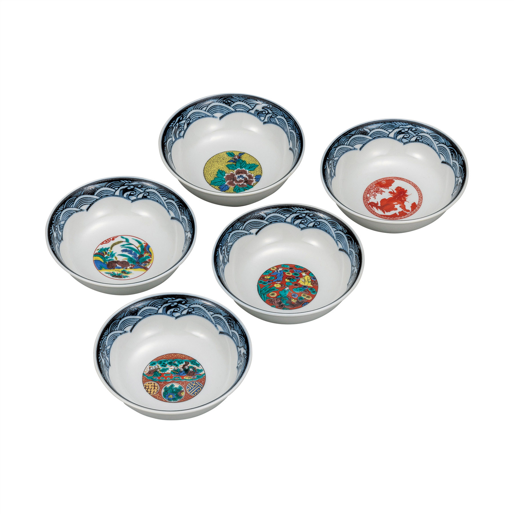 4.5号小鉢揃・時代絵