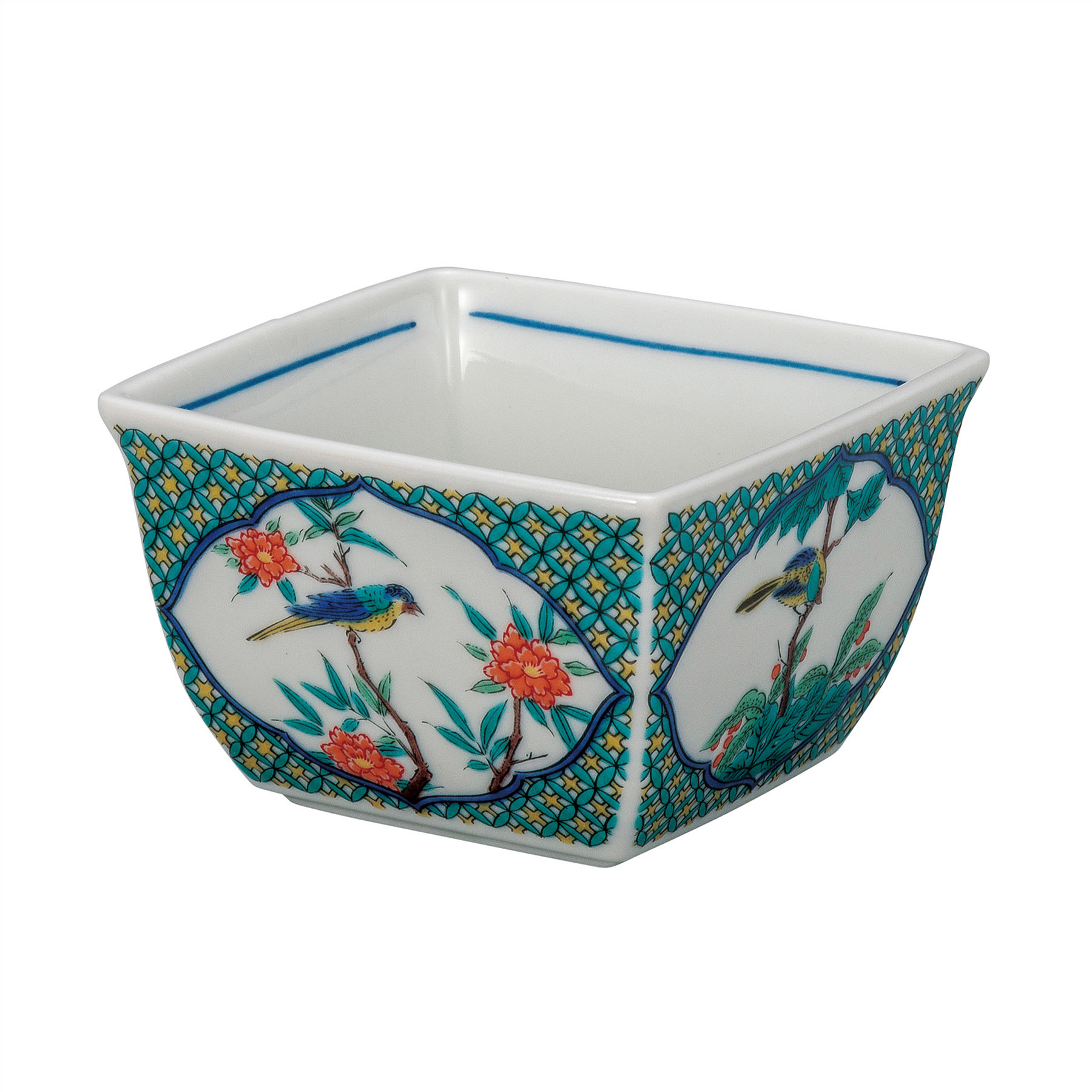 2.5号小鉢・小紋花鳥