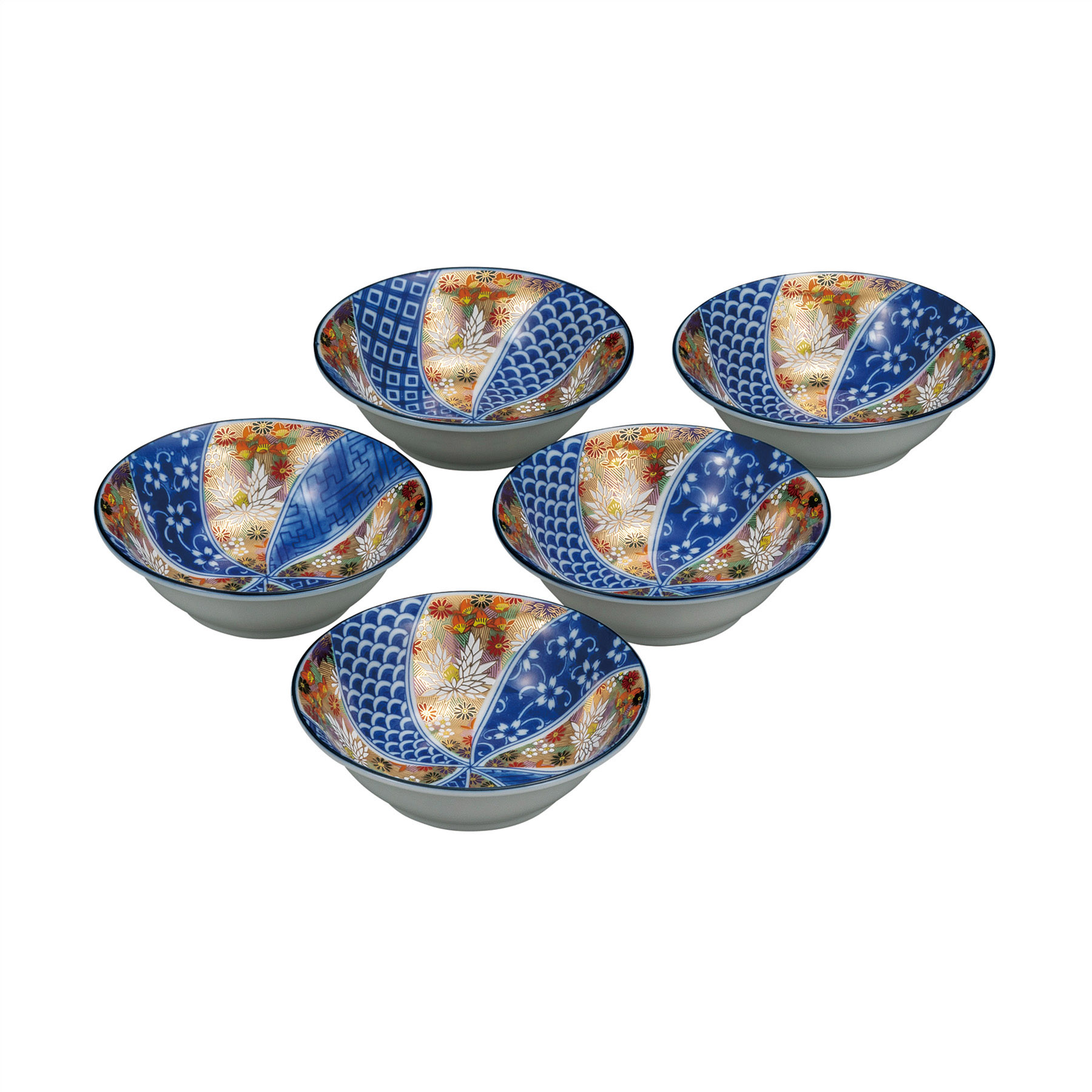 4.8号小鉢揃・金花詰