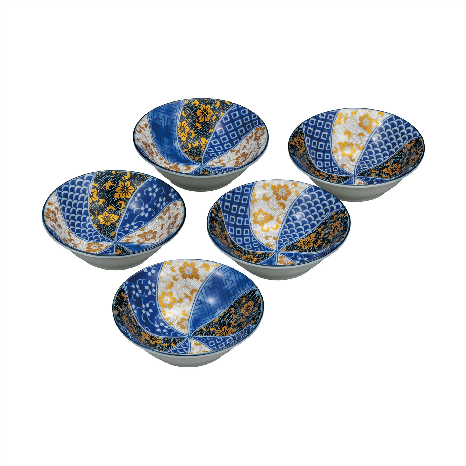 4.8号小鉢揃・鉄仙文