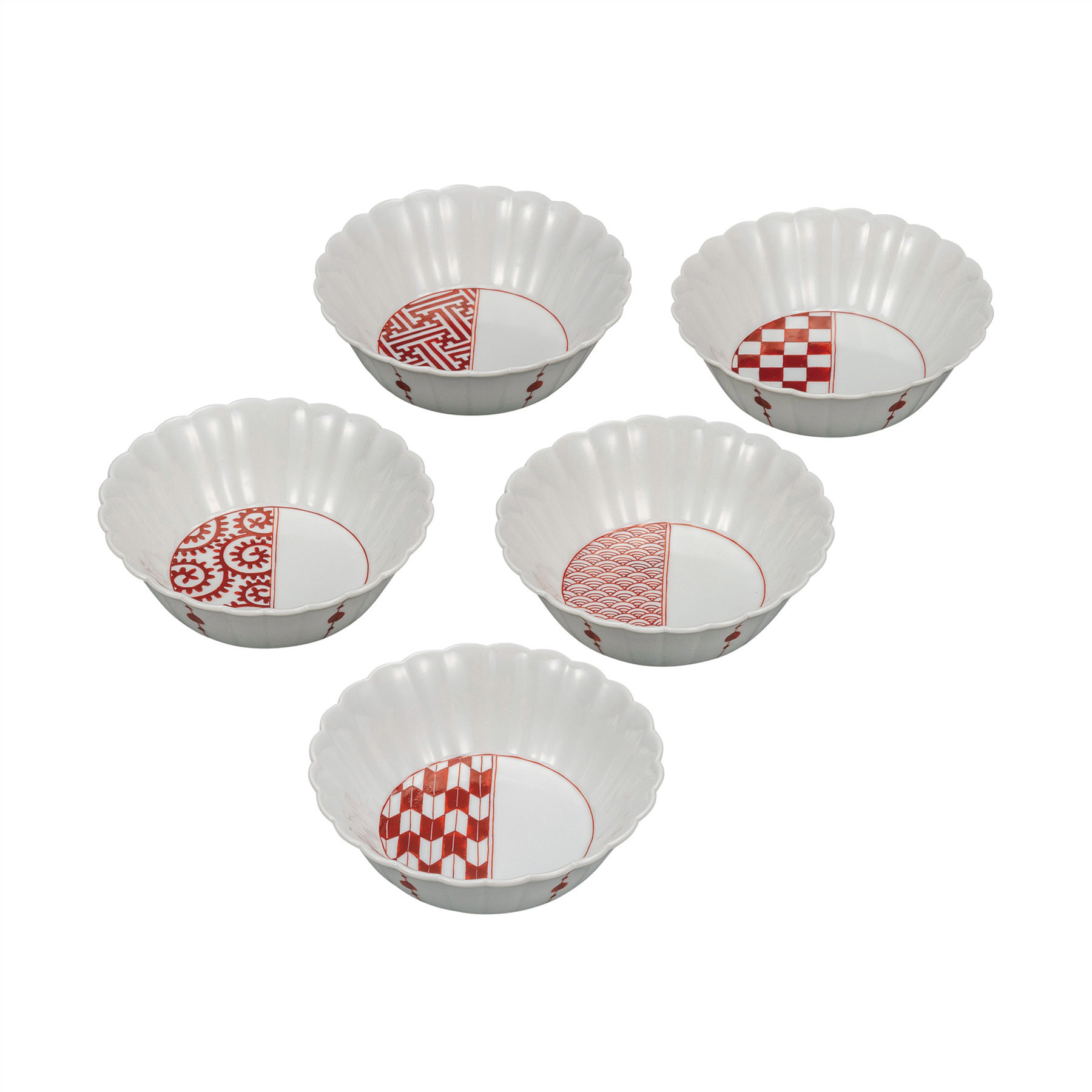 5号小鉢揃・吉祥文様