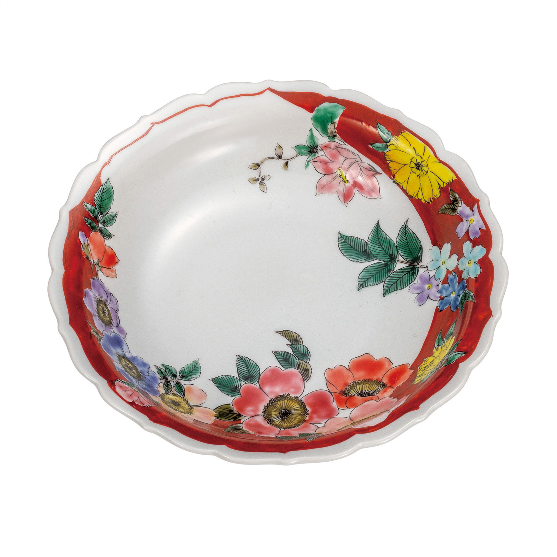 6.5号鉢・花色々