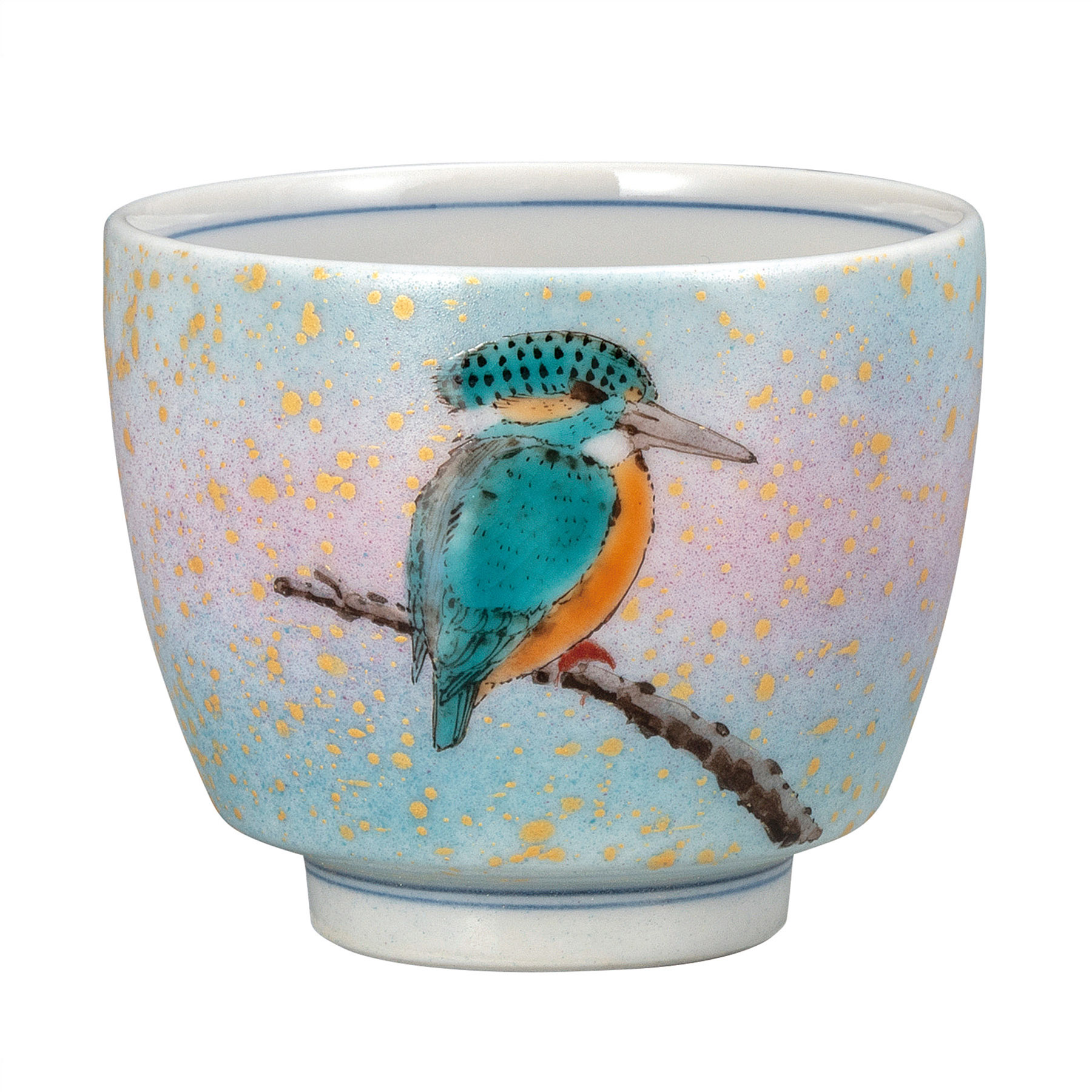 ぐい呑・カワセミ