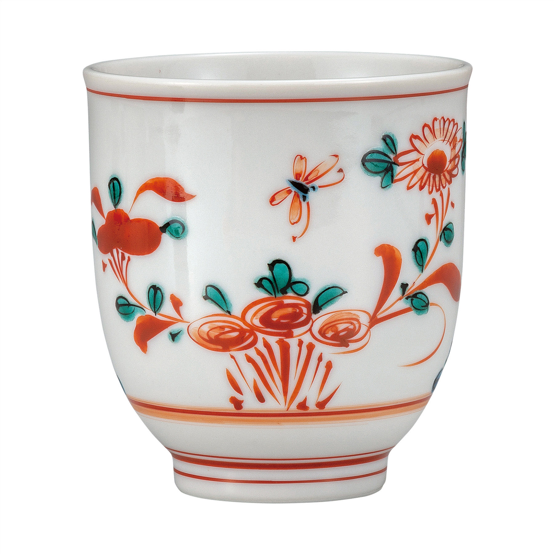 湯呑小・呉須赤絵