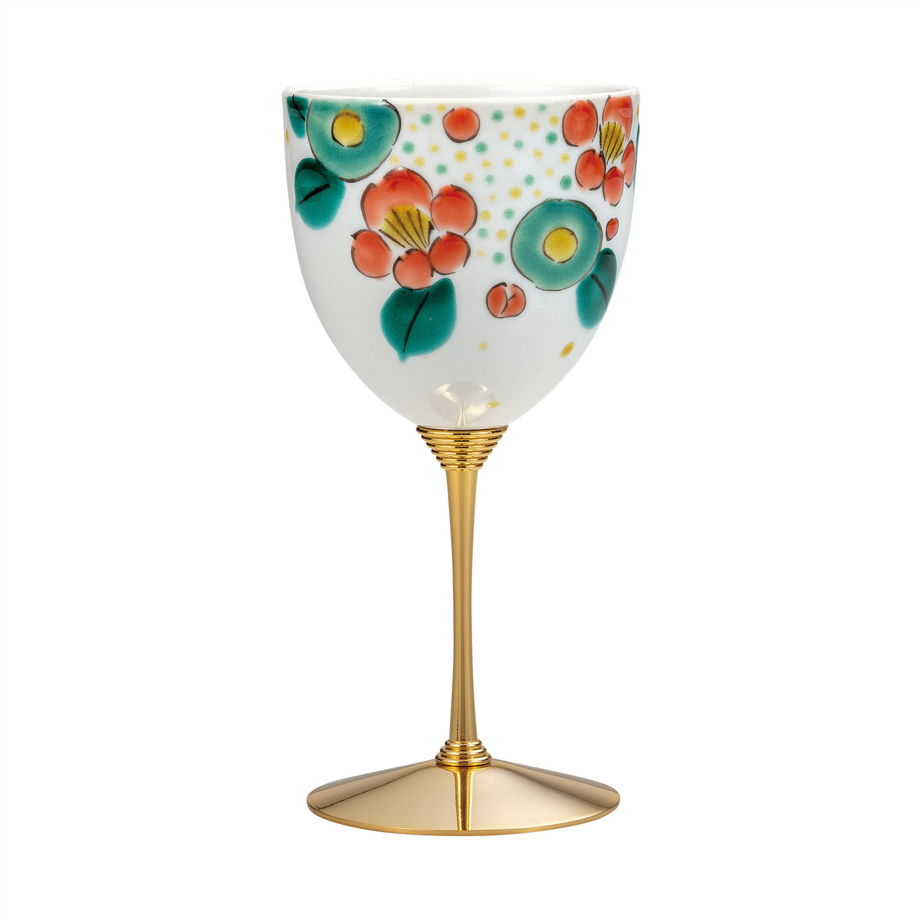 ワインカップ・花ちらし