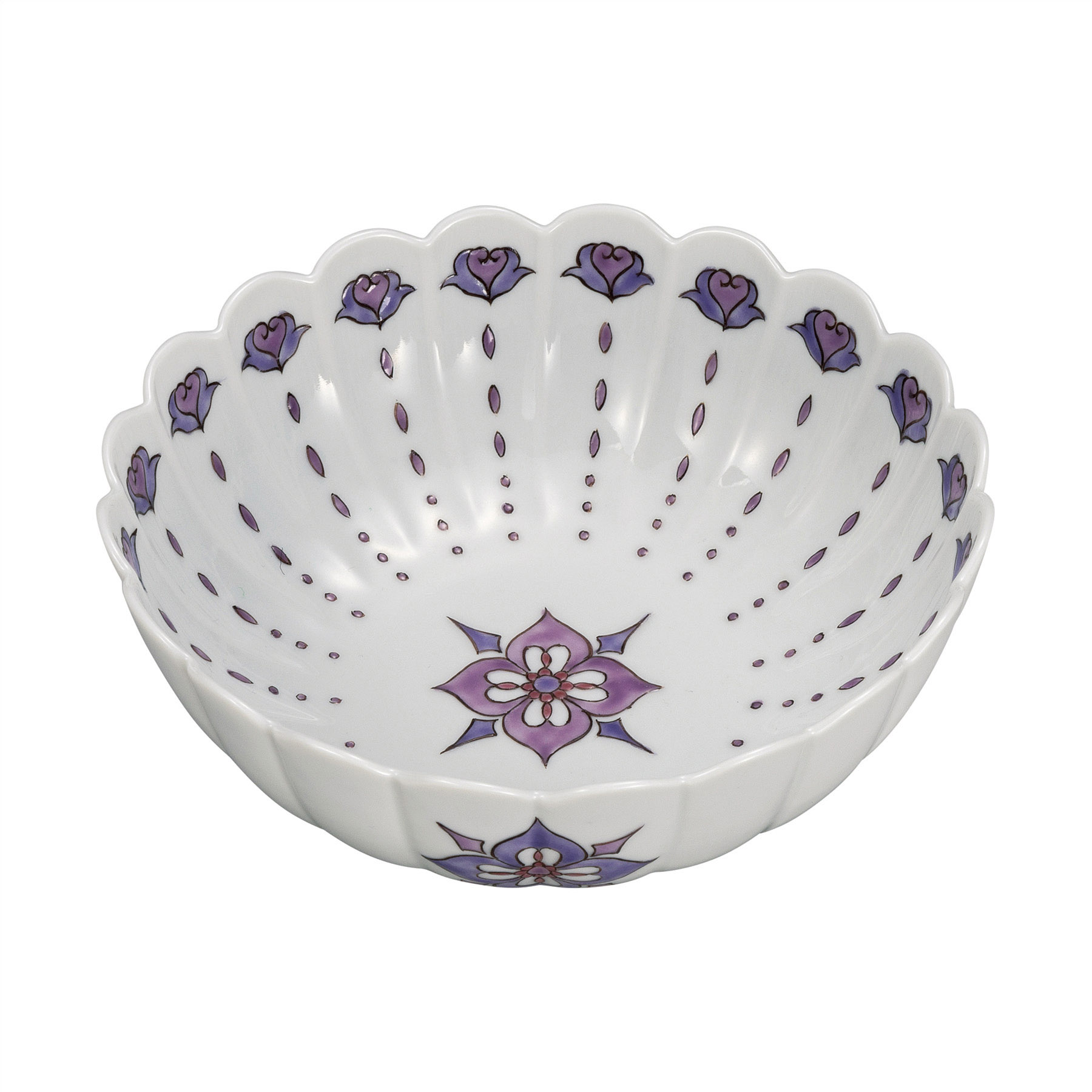 5.2号鉢・花菱文