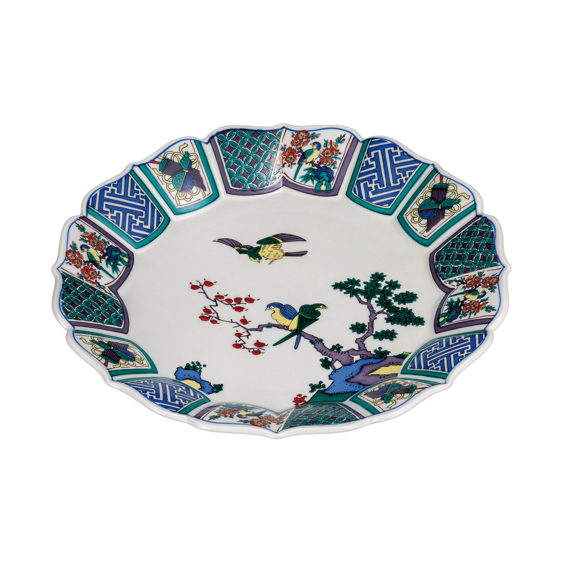 10号盛皿・古九谷