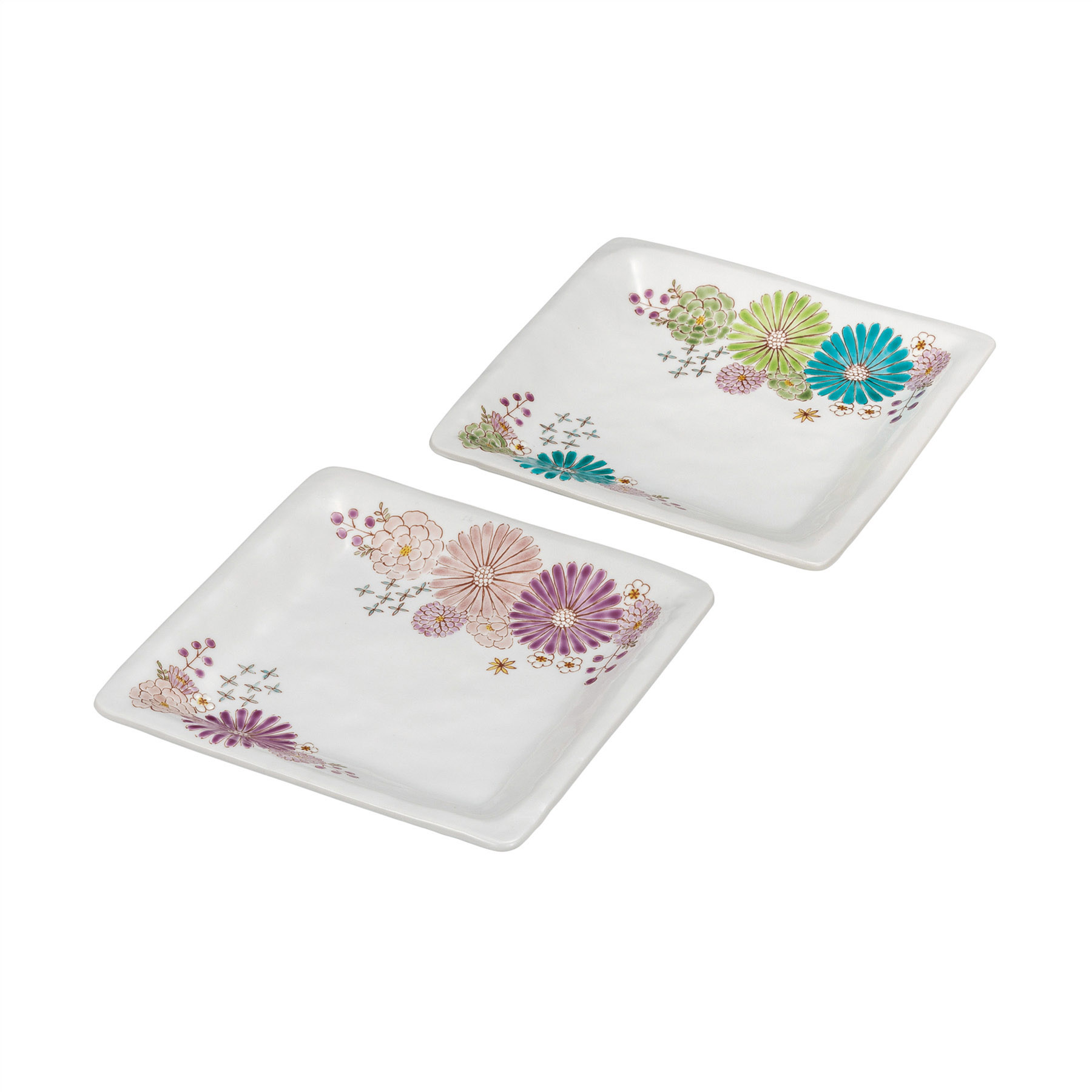 6.3号ペア皿・華