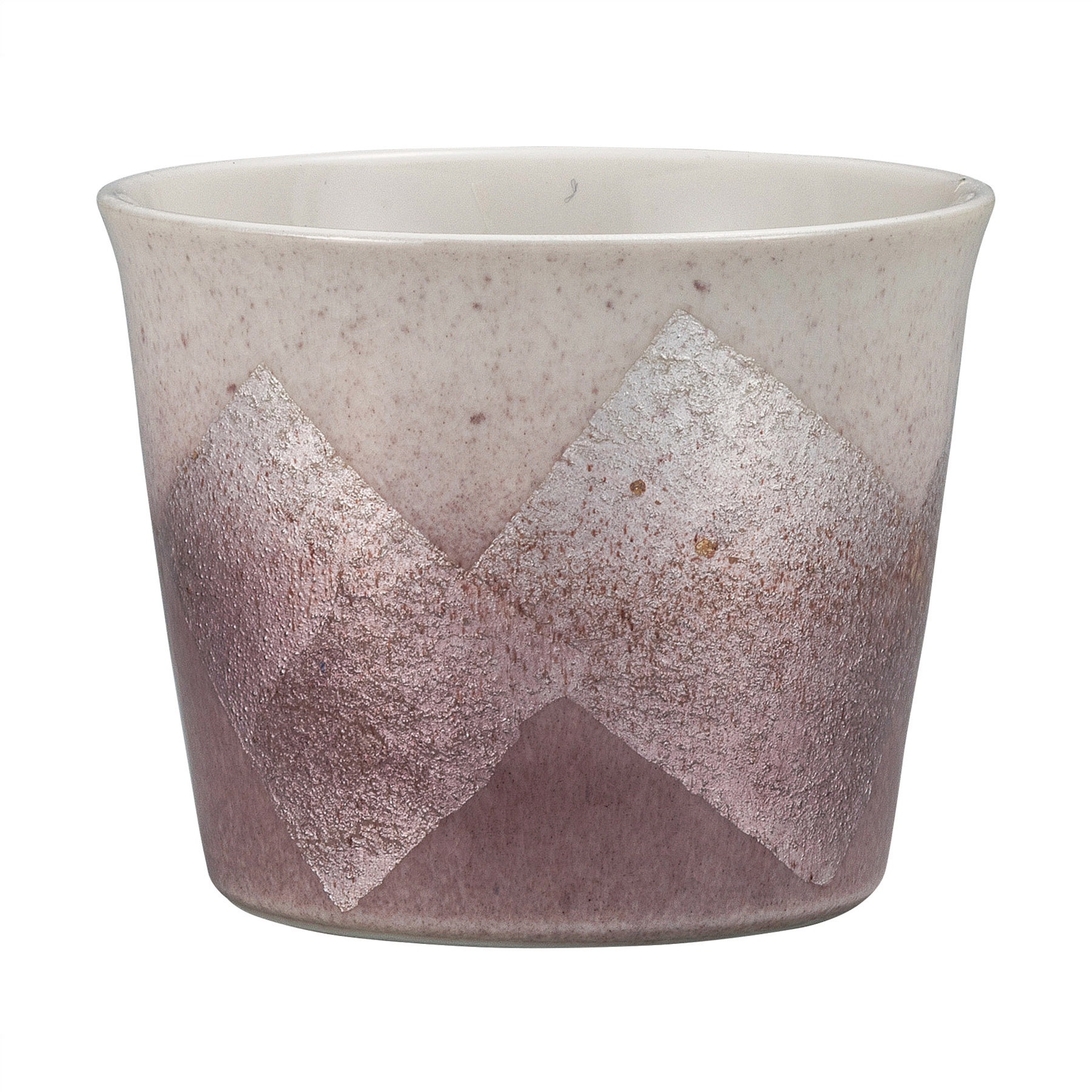 そば猪口・銀彩　紫