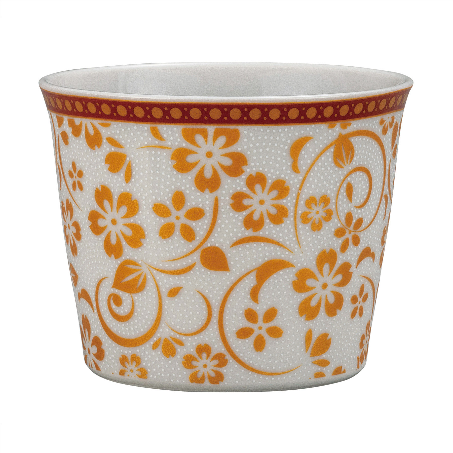 そば猪口・白粒桜