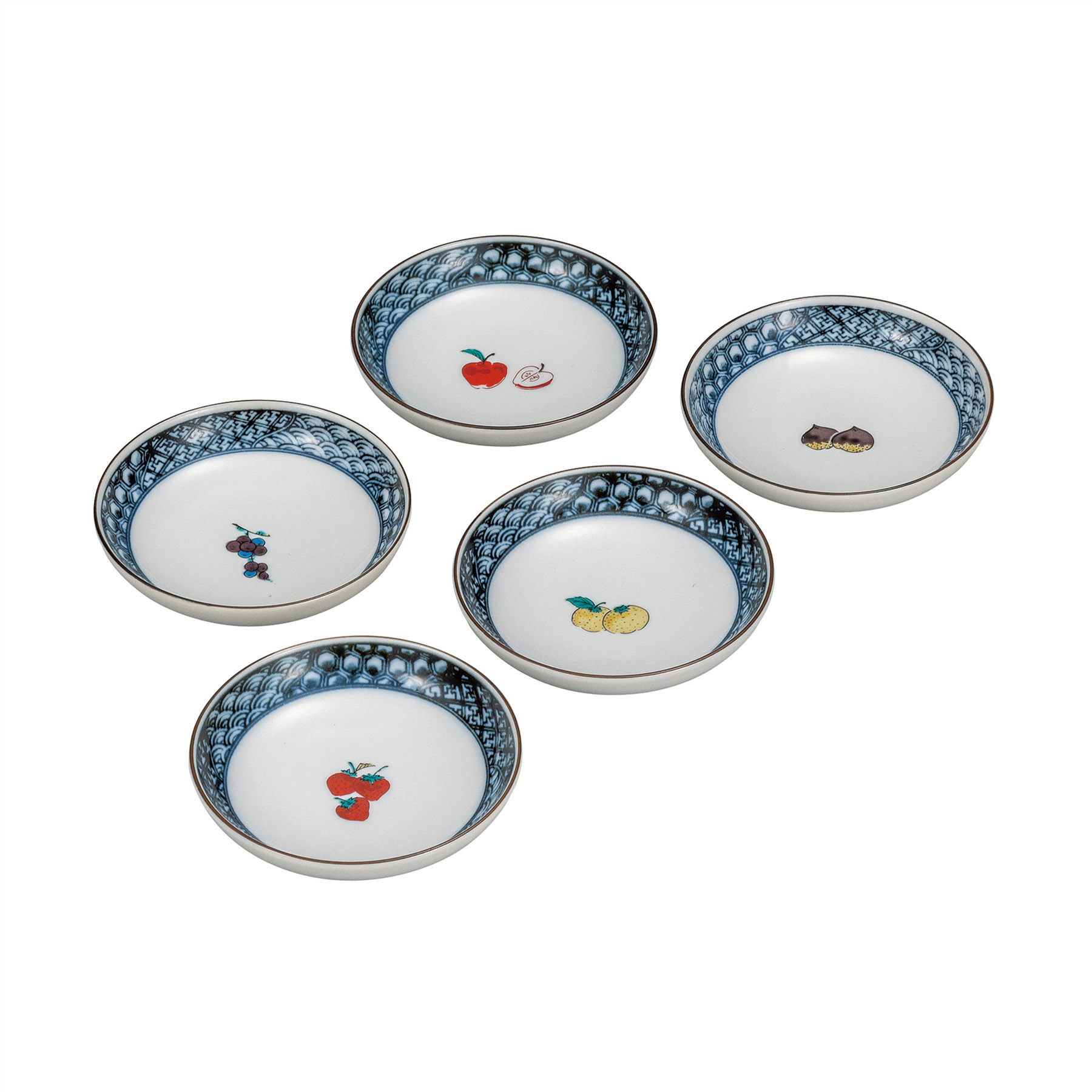 3.2号皿揃・くだもの