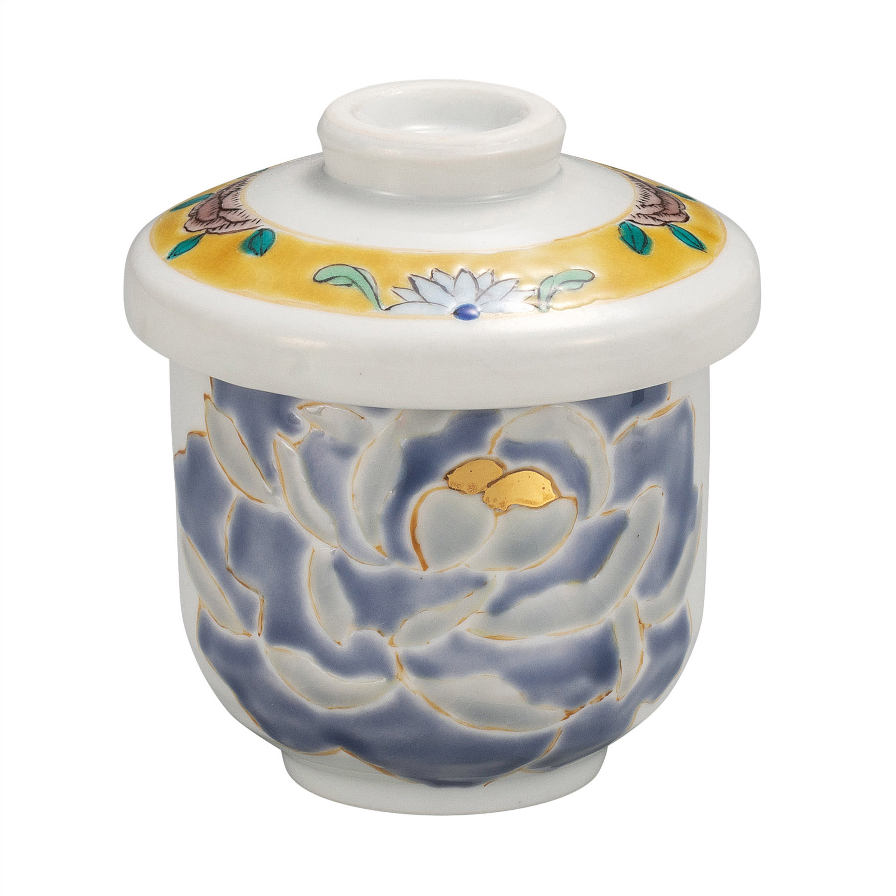 蒸し碗・紫牡丹