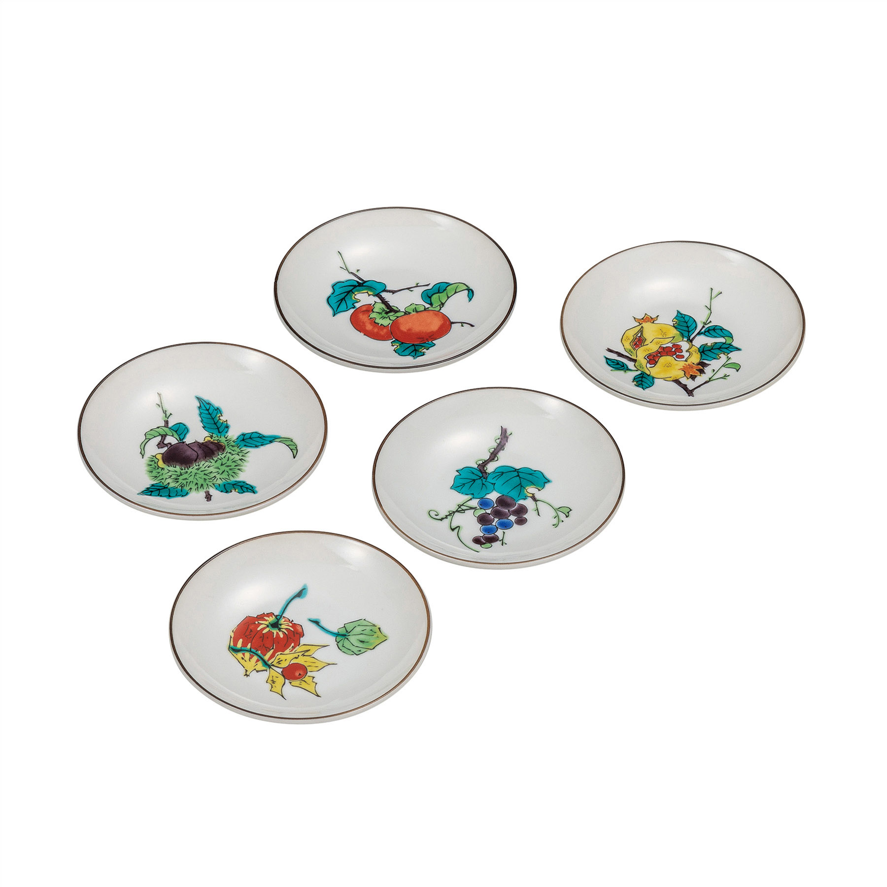 3.2号皿揃・果実絵変り