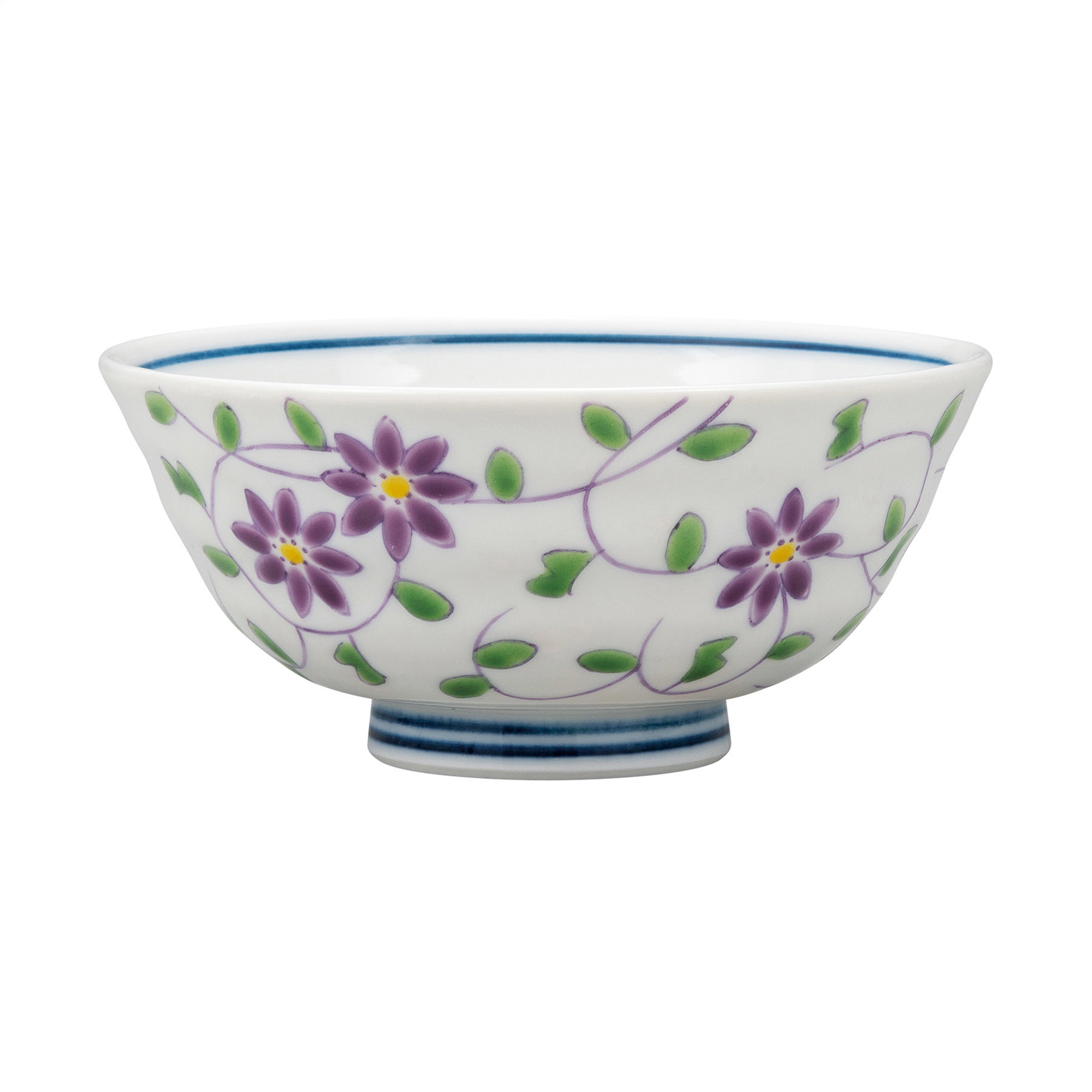 飯碗・花唐草文