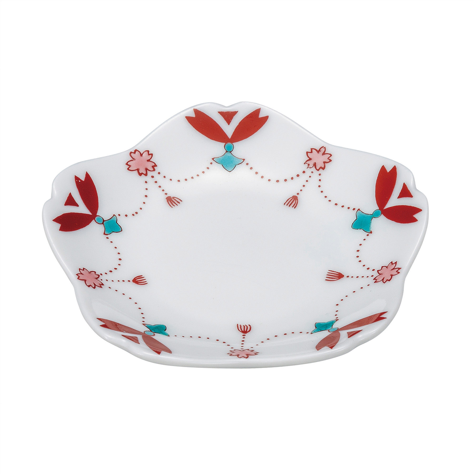 3号皿・さくら瓔珞