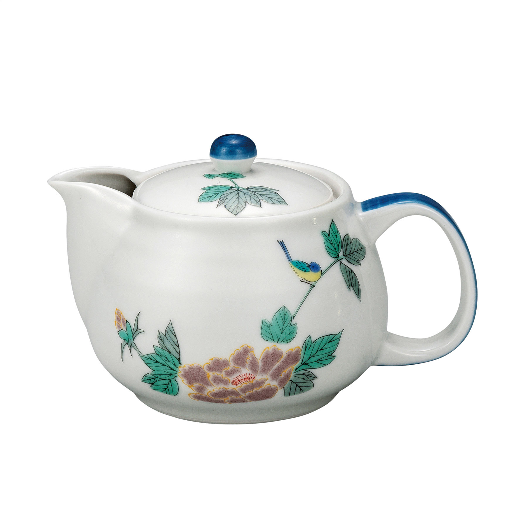 ポット急須・小鳥（網付）