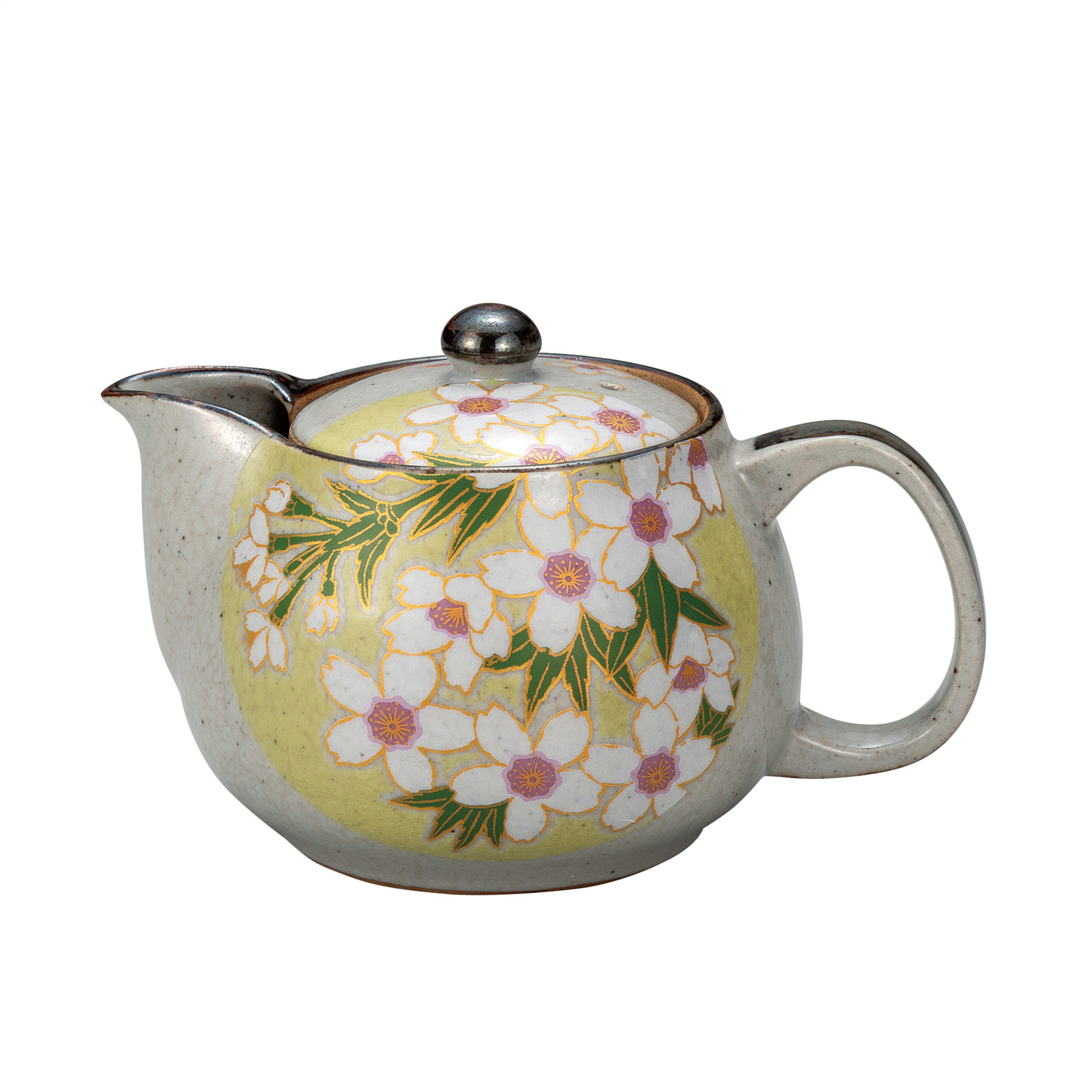 ポット急須・花桜（網付）