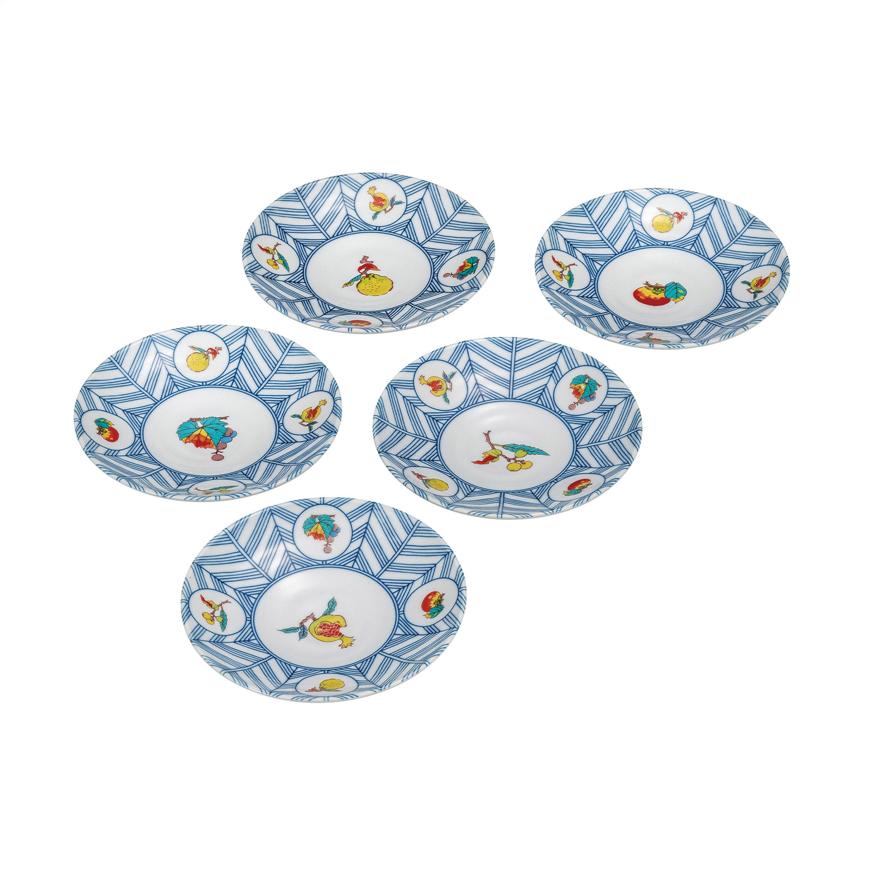 5.2号皿揃・果実文