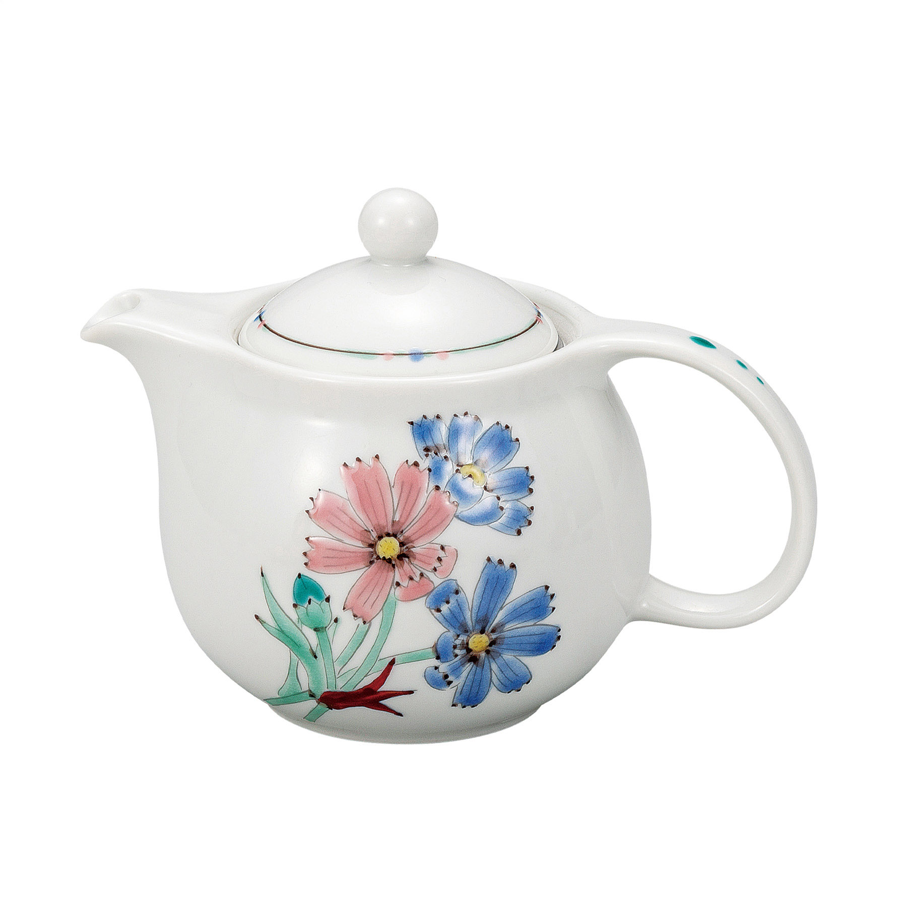 ポット急須・コスモス（網付）