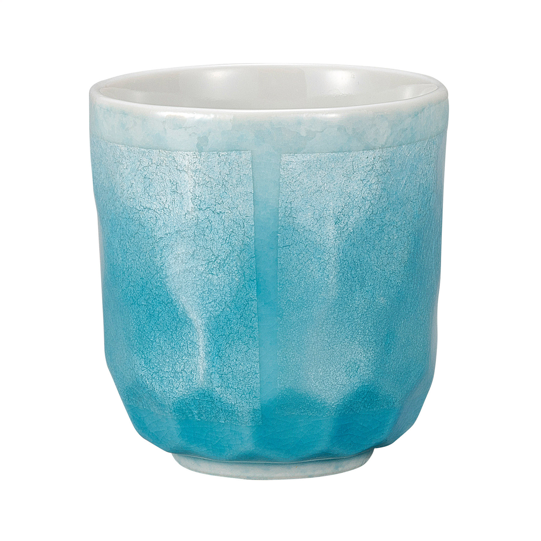 湯呑・銀彩（ブルー）