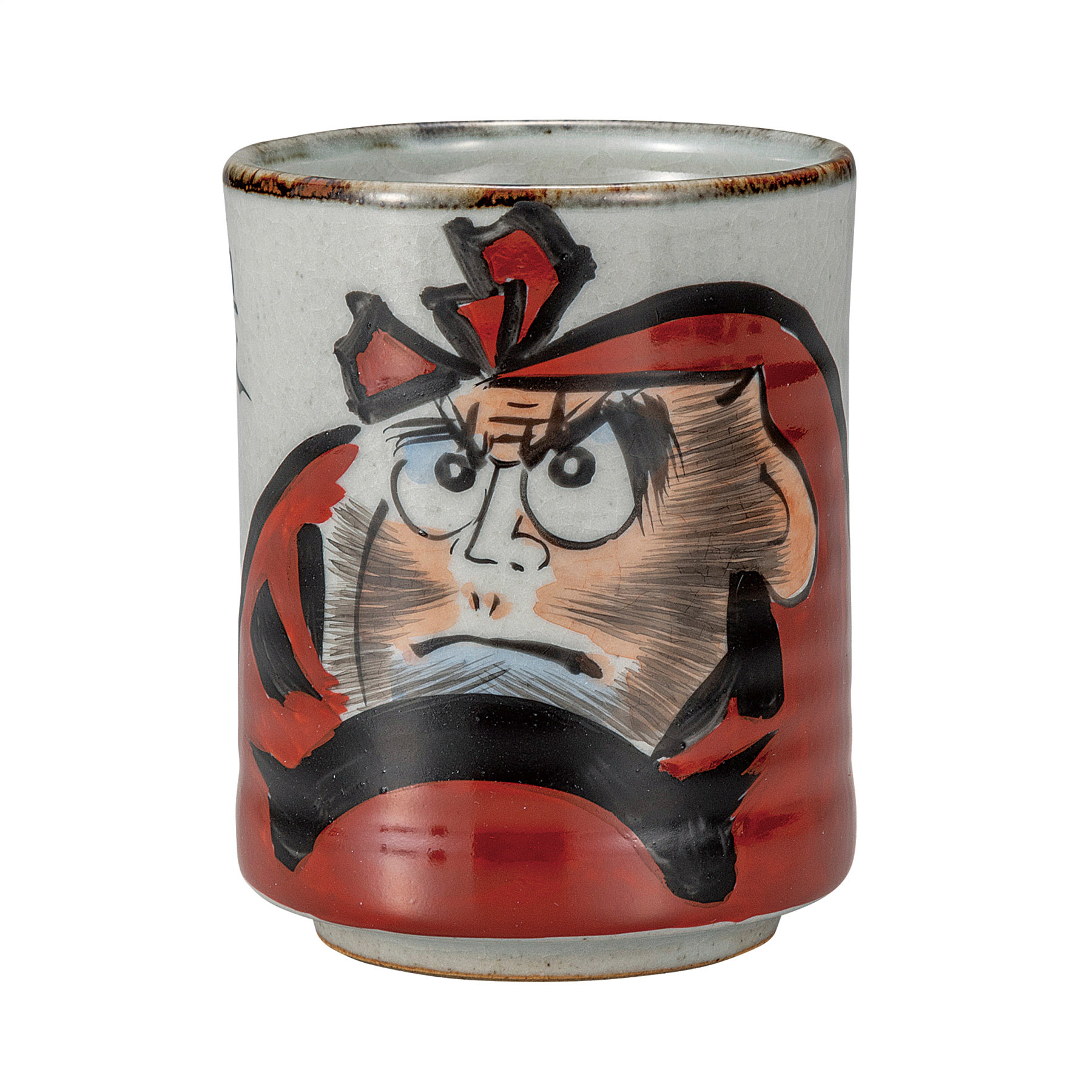 大湯呑・だるま