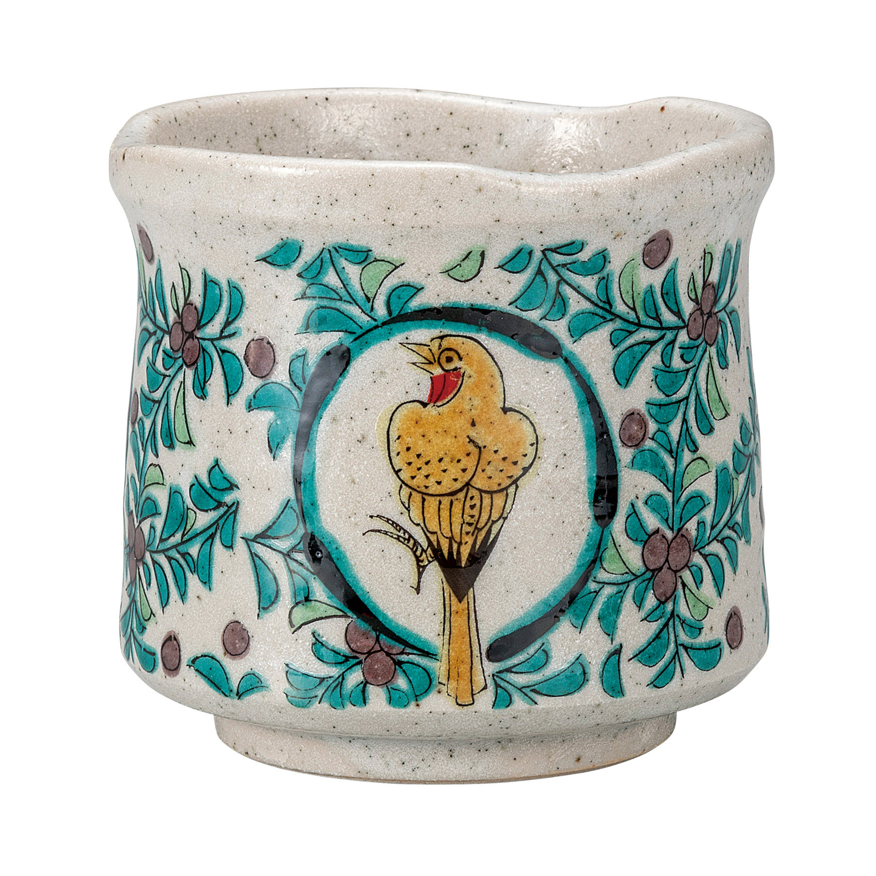 大湯呑・鳥丸紋