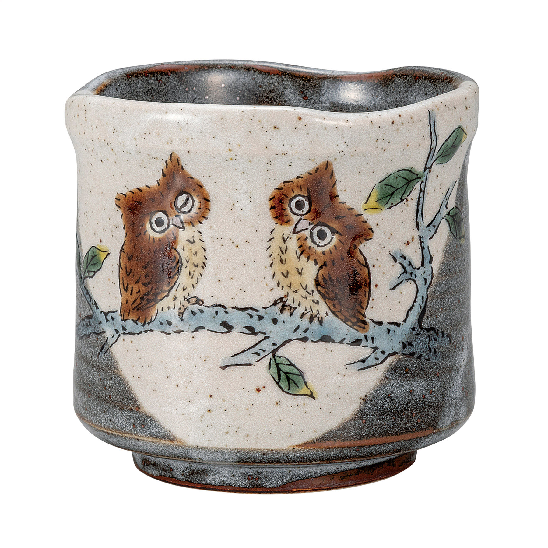 大湯呑・ふくろう