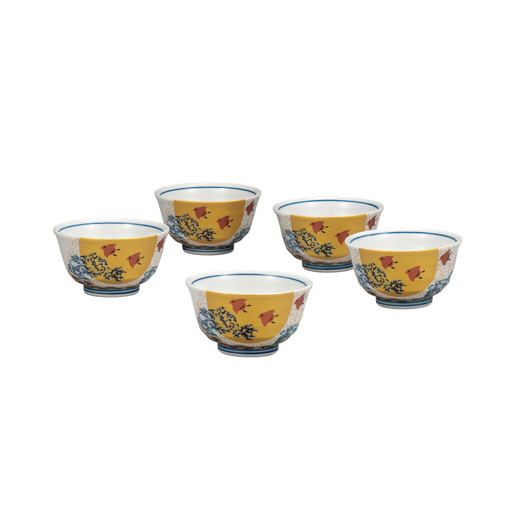 汲出揃・波千鳥