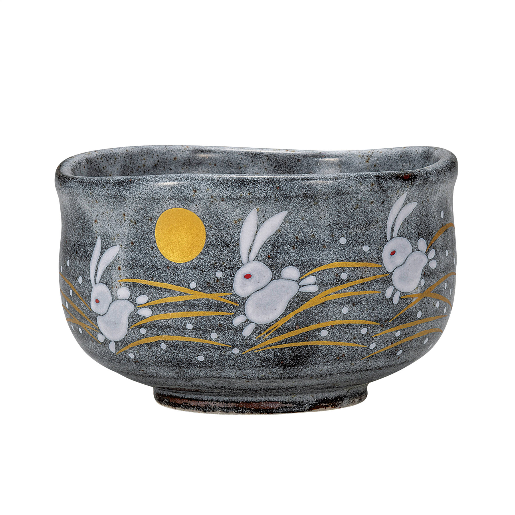 抹茶碗・はねうさぎ