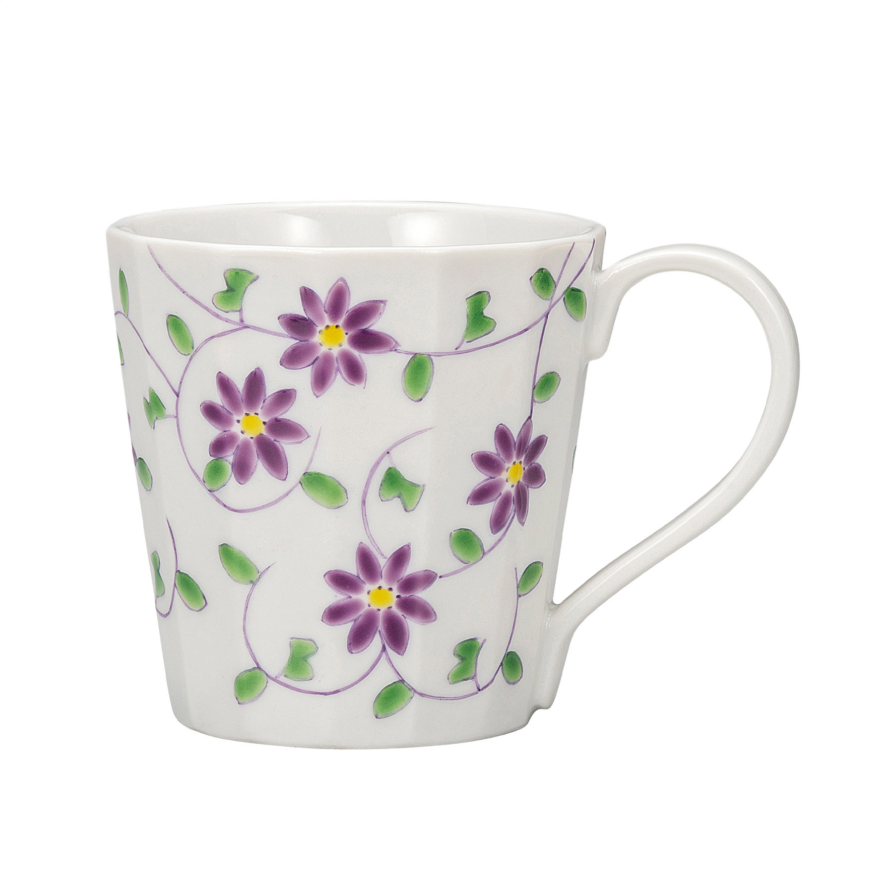 マグカップ・花唐草文