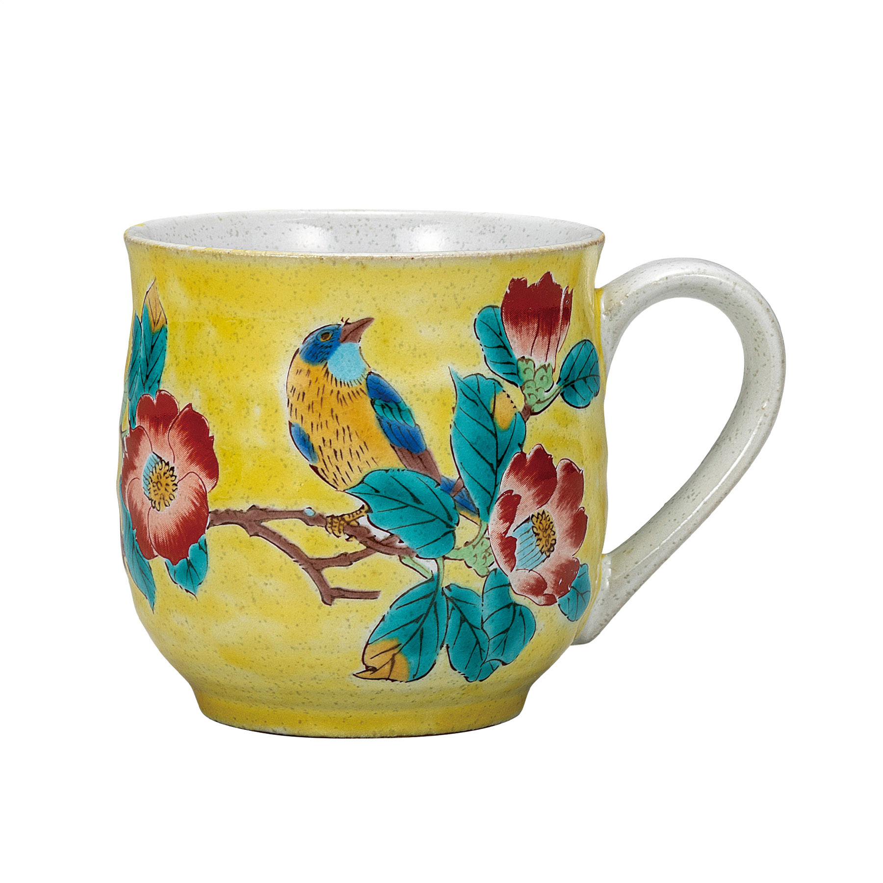 マグカップ・吉田屋椿に鳥