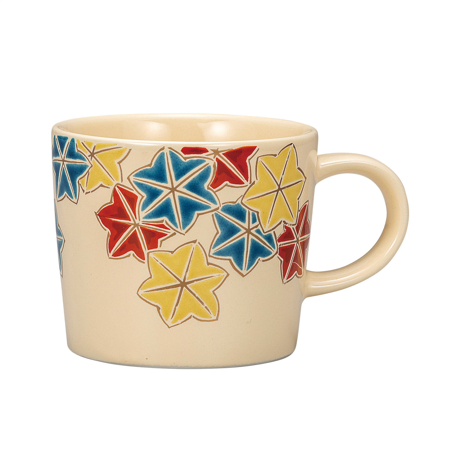 マグカップ・アイボリーもみじ