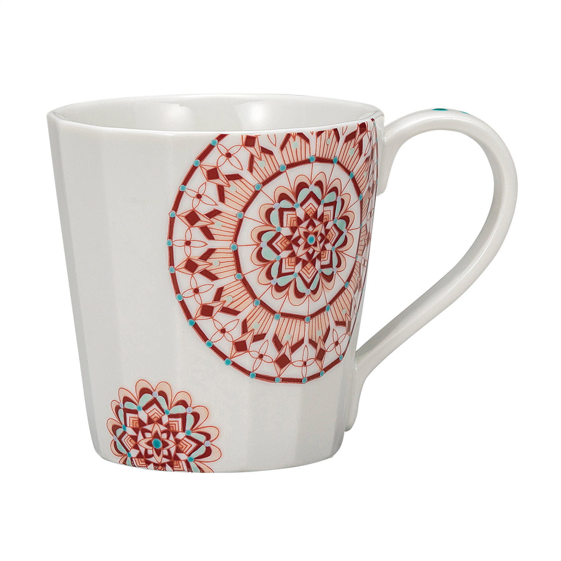 マグカップ・赤絵丸紋