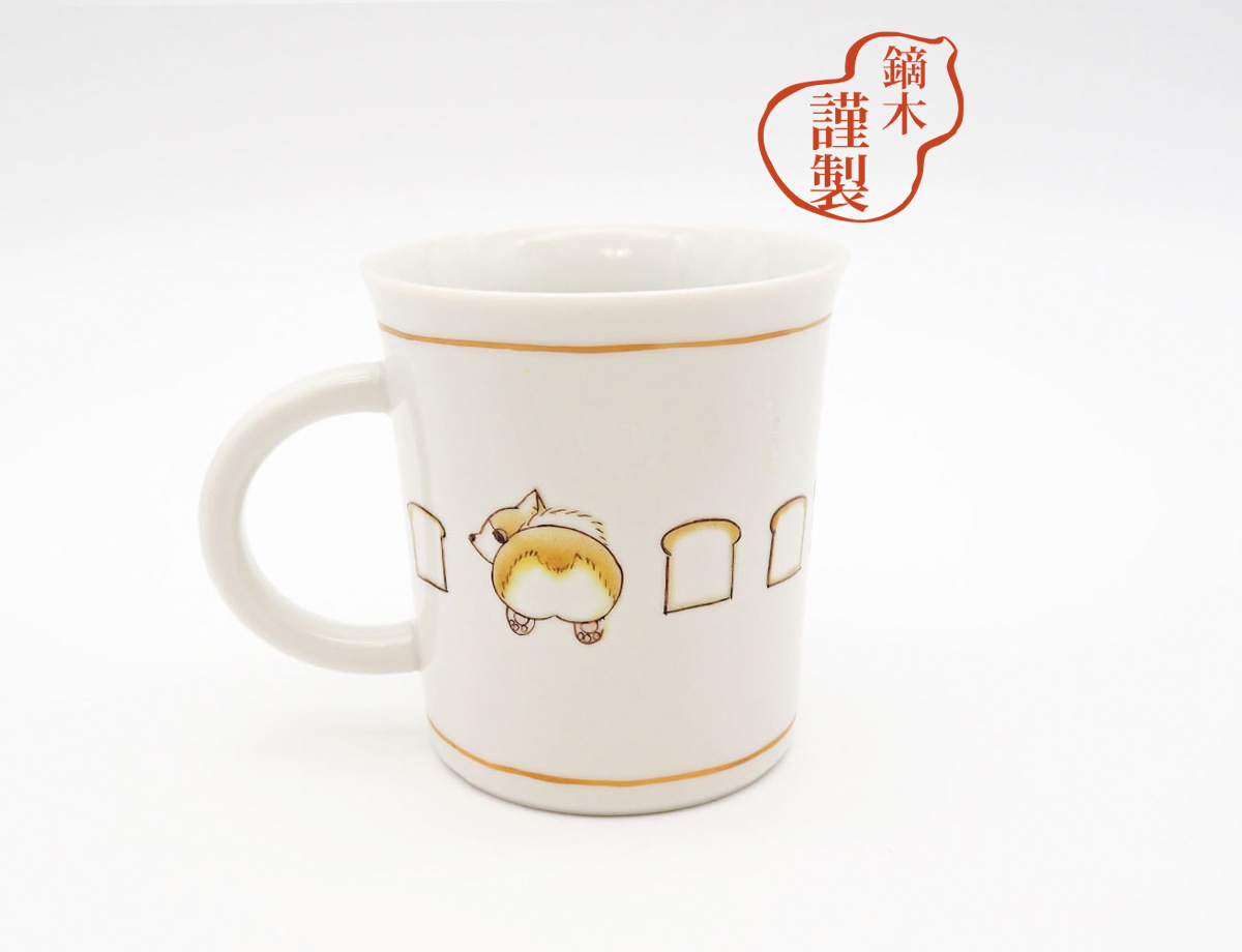 マグカップ　コーギーおしりパン